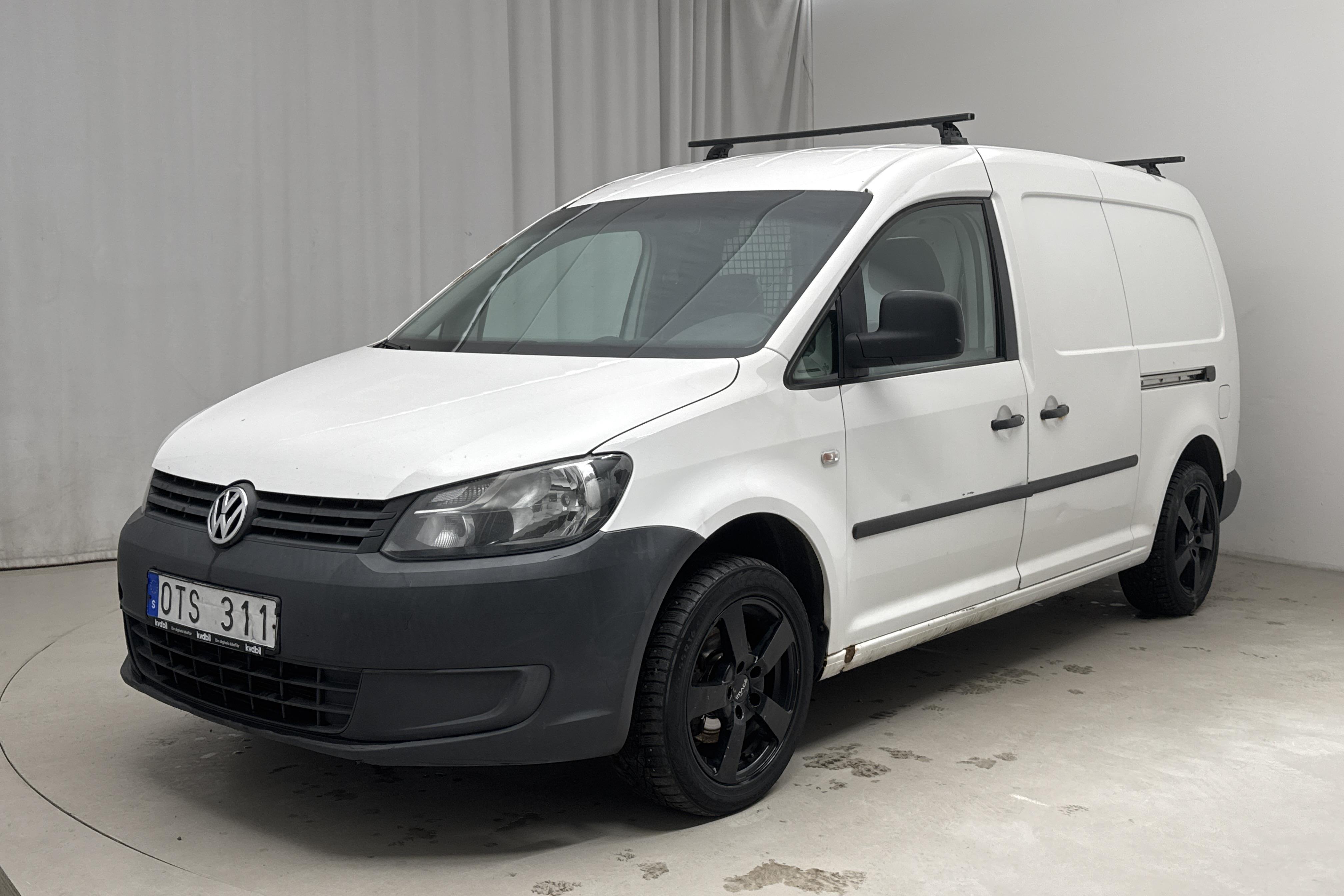 VW Caddy 1.6 TDI Maxi Skåp (102hk) - 204 810 km - Automaatne - valge - 2011