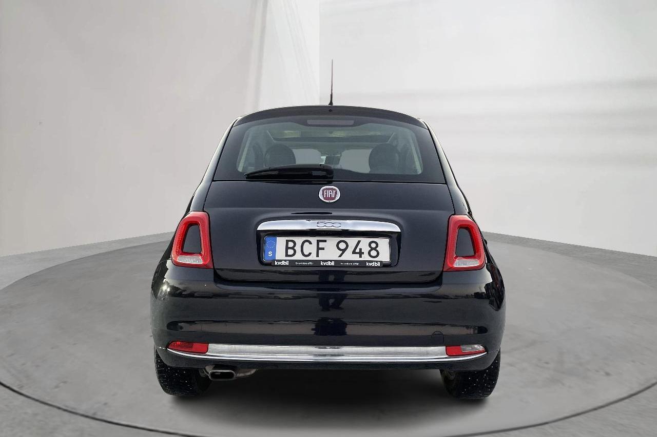 Fiat 500 1.2 (69hk) - 11 053 mil - Manuell - svart - 2016