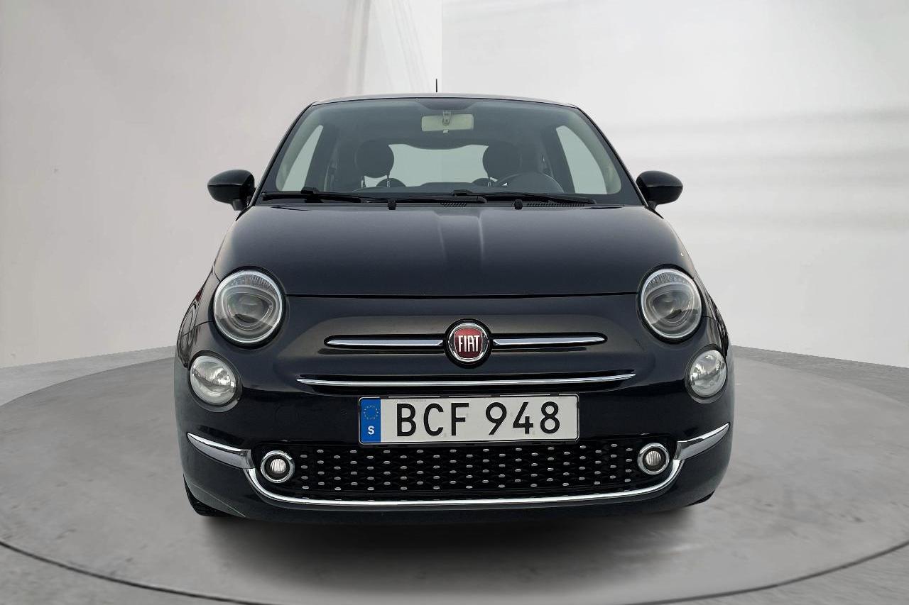 Fiat 500 1.2 (69hk) - 11 053 mil - Manuell - svart - 2016