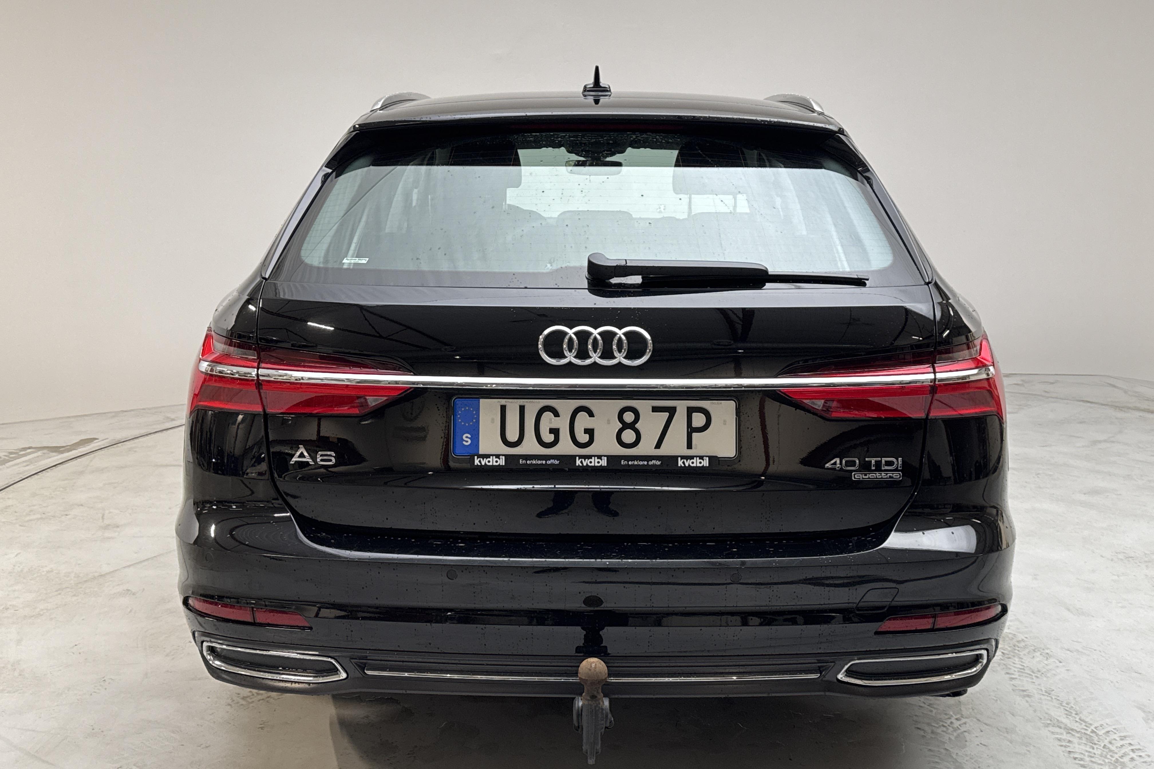 Audi A6 Avant 40 TDI quattro (204hk) - 122 830 km - Automatic - black - 2019