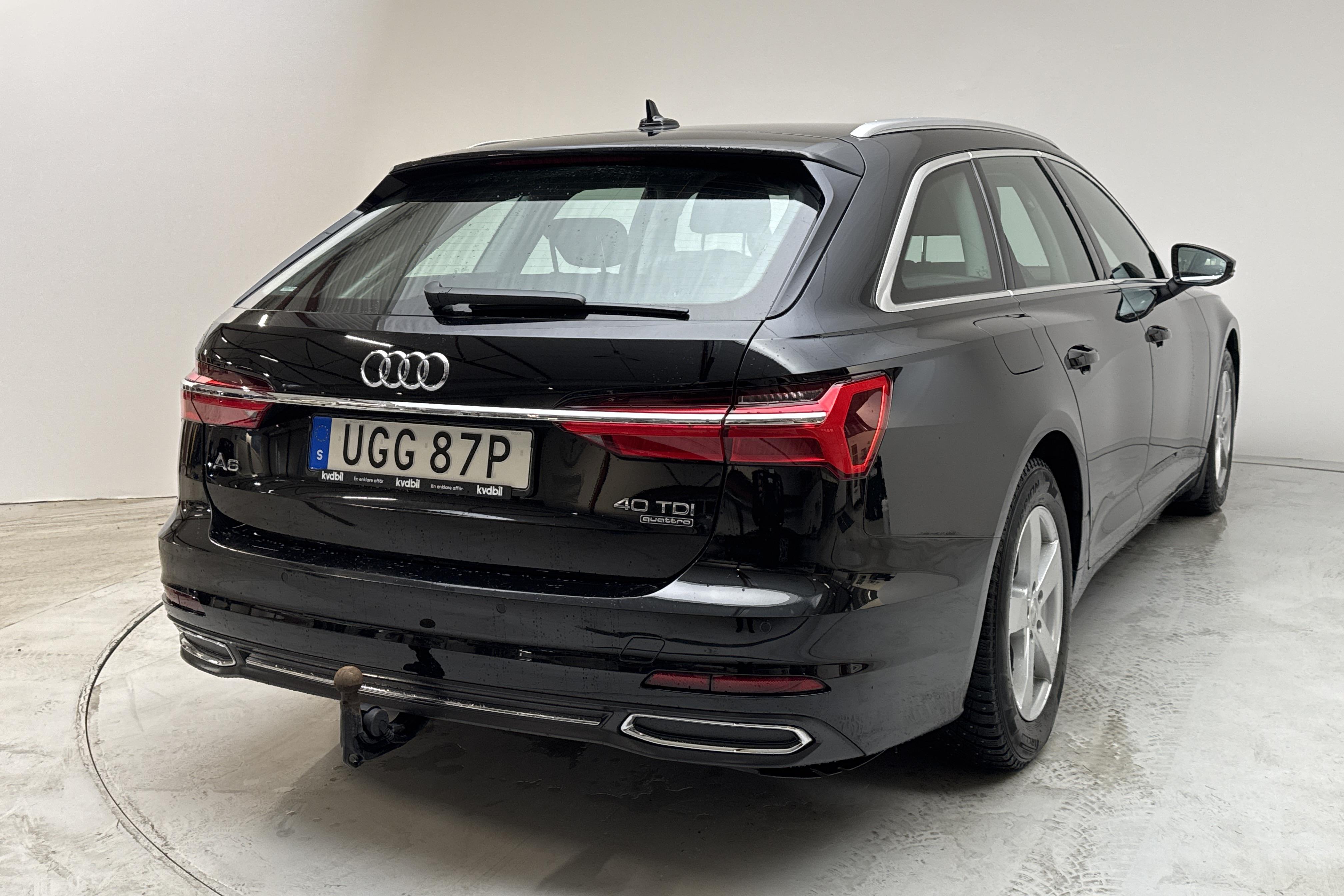 Audi A6 Avant 40 TDI quattro (204hk) - 122 830 km - Automatic - black - 2019