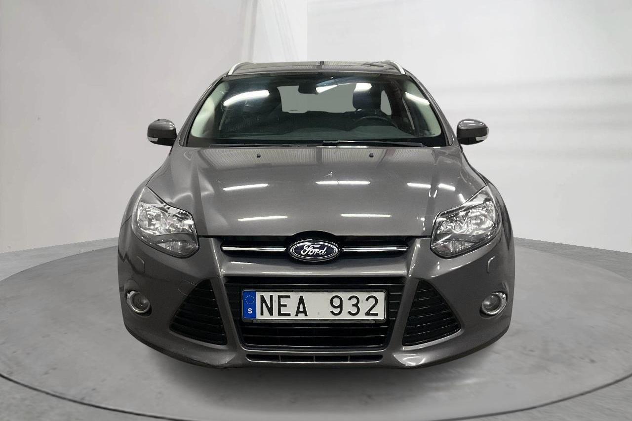 Ford Focus 1.0 EcoBoost Kombi (100hk) - 227 650 km - Manualna - brązowy - 2013