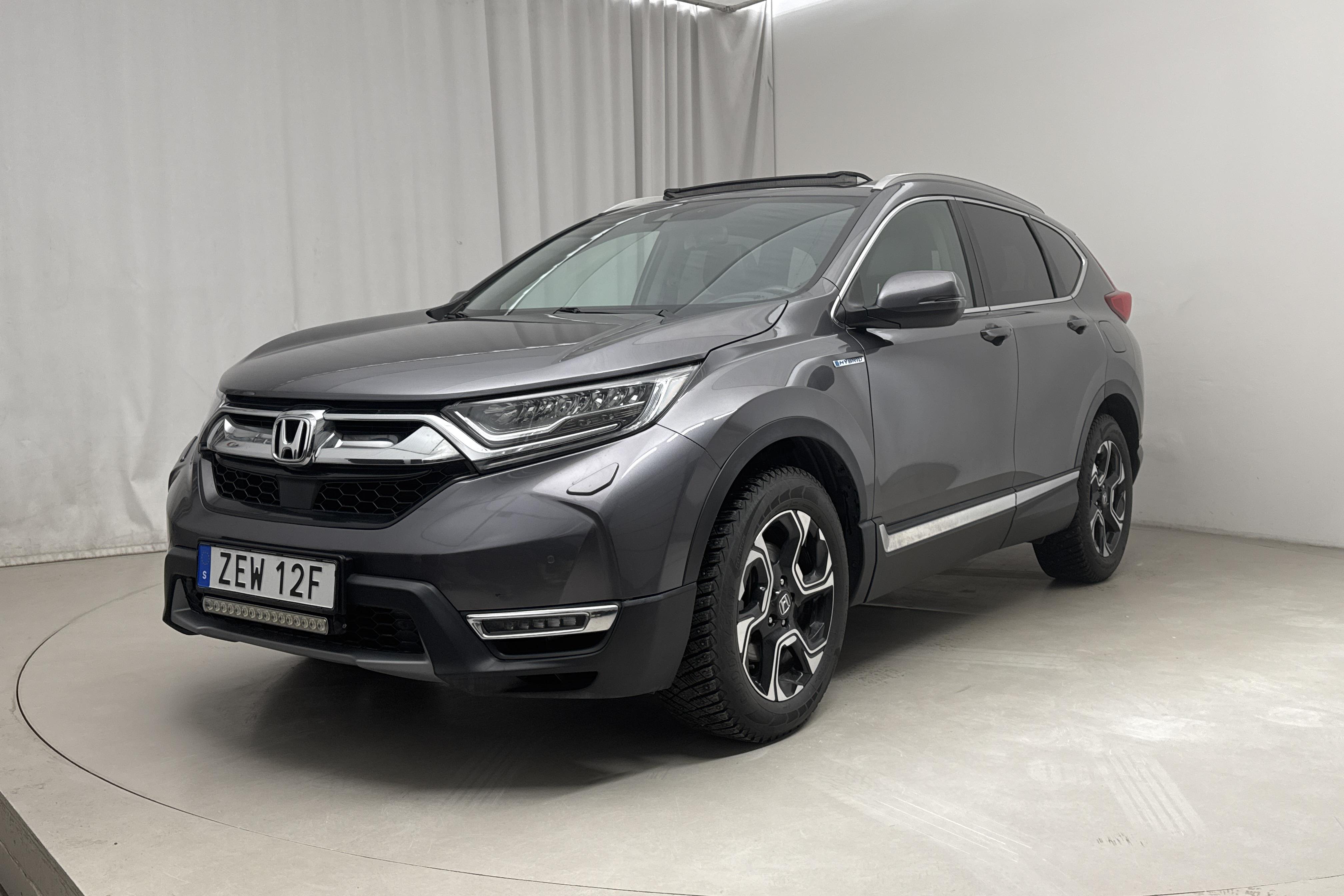 Honda CR-V 1.5 i-MMD 4WD (184hk) - 37 290 km - Automatyczna - Light Grey - 2019