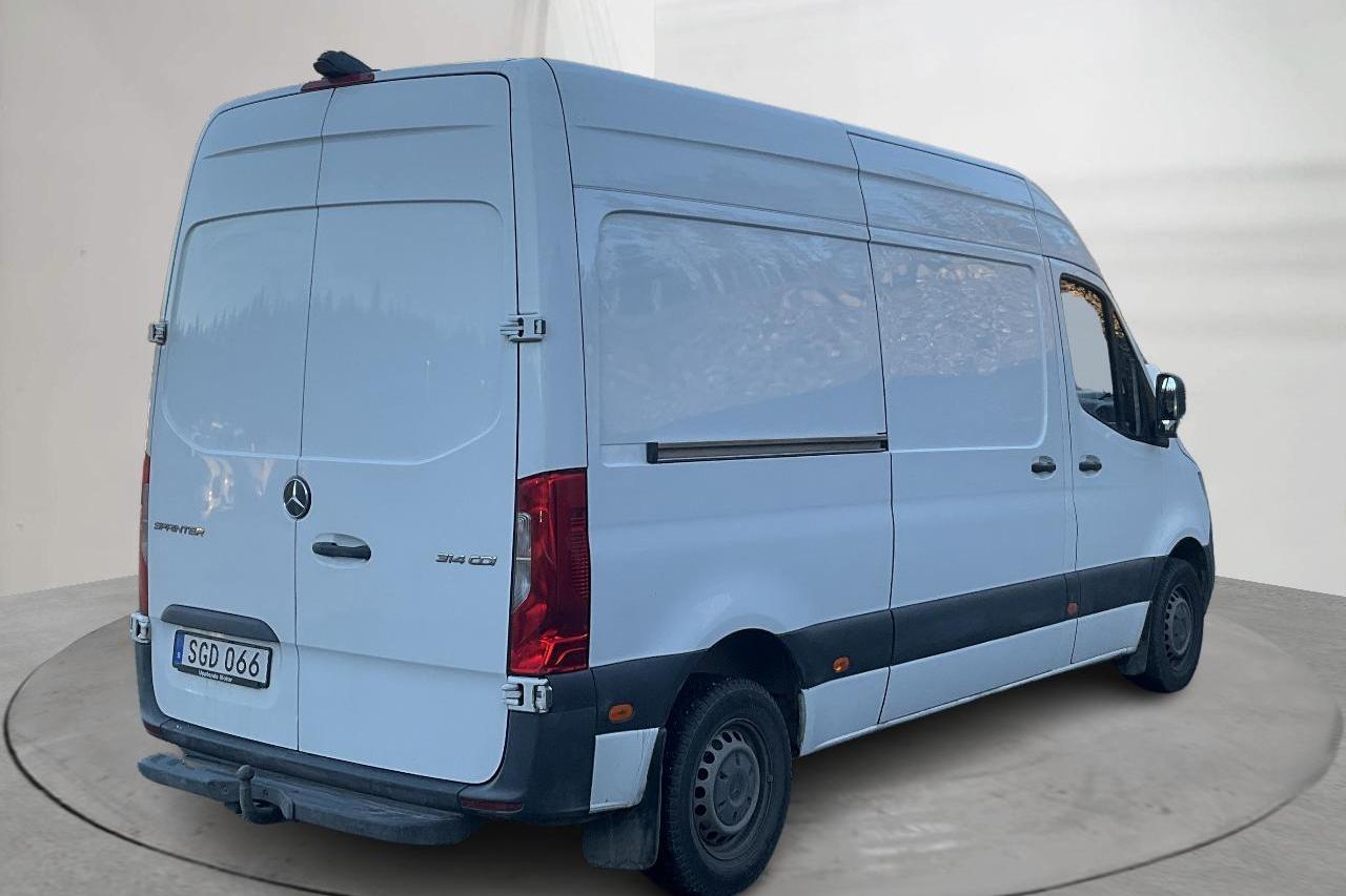 Mercedes Sprinter 314 CDI Skåp 2WD (143hk) - 235 460 km - Automaattinen - valkoinen - 2019