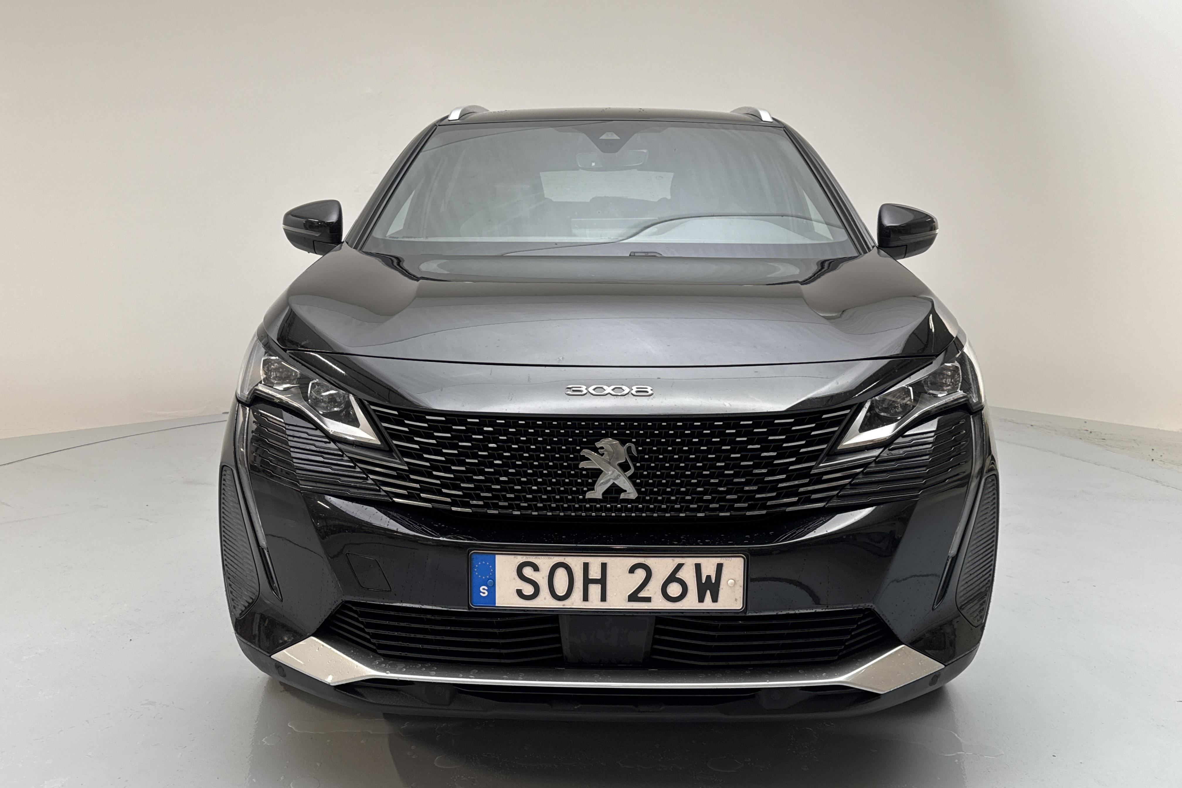 Peugeot 3008 1.6 Plug-in Hybrid 4 (300hk) - 56 770 km - Automatic - black - 2021