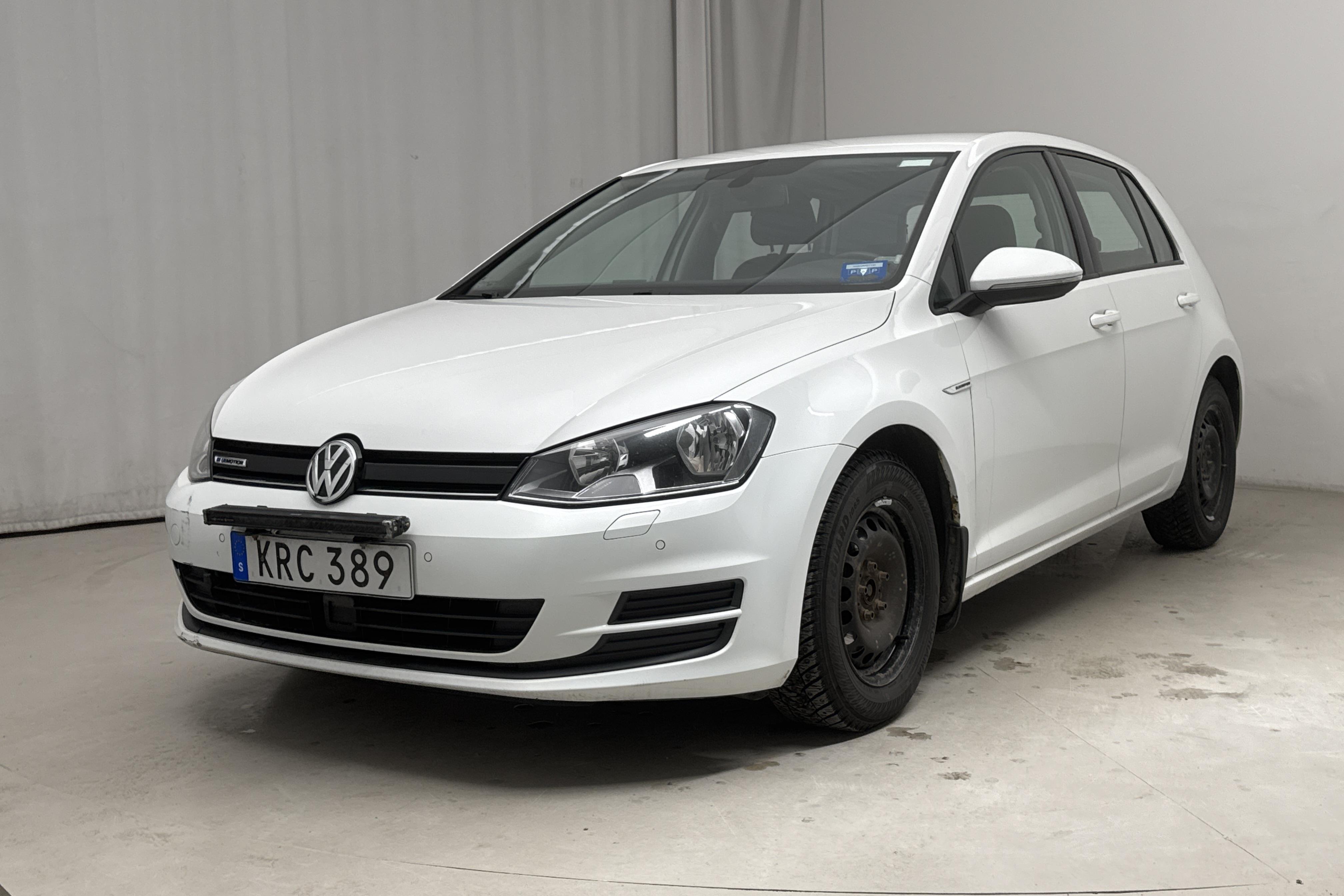 VW Golf VII 1.4 TGI 5dr (110hk) - 166 450 km - Manual - white - 2015