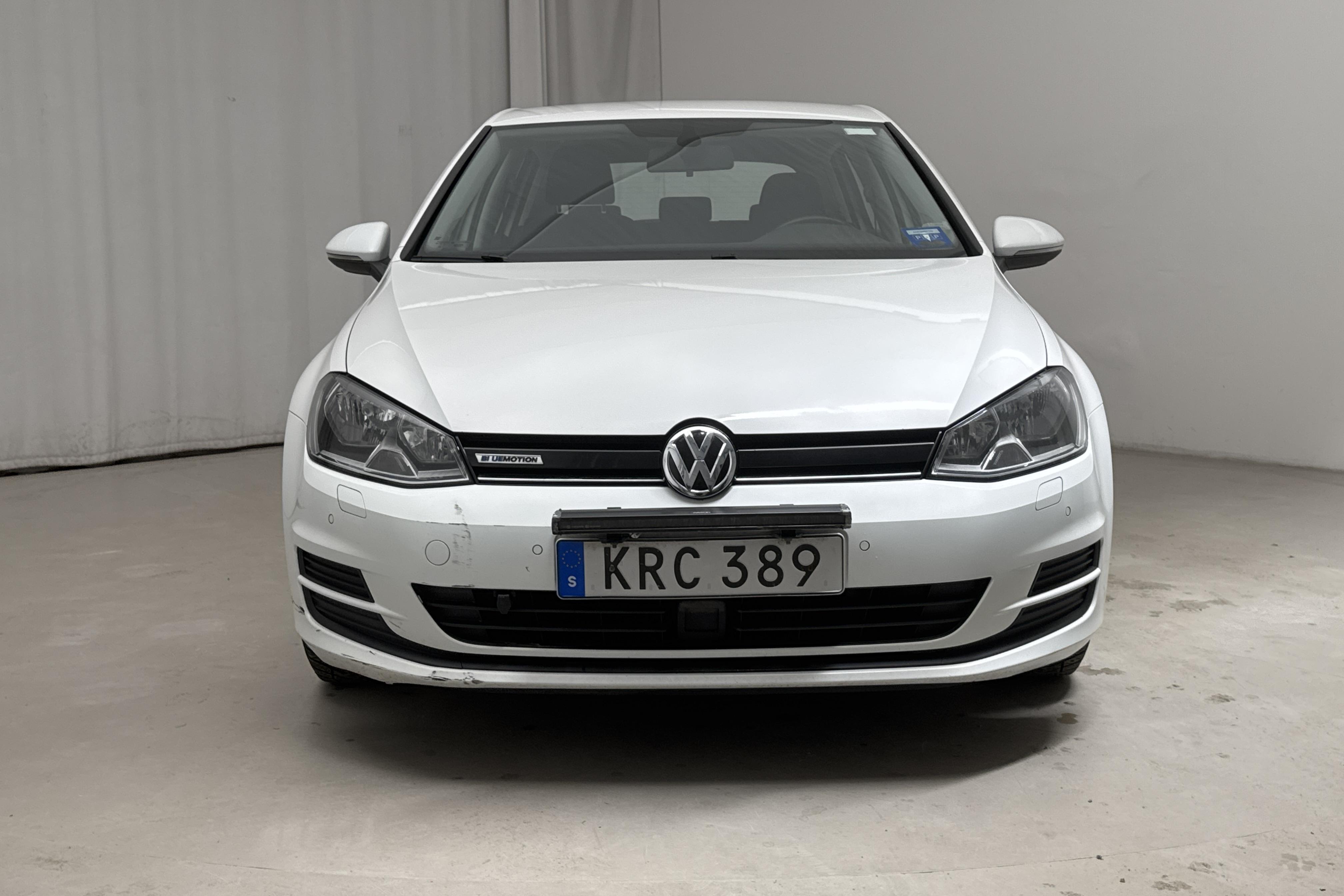 VW Golf VII 1.4 TGI 5dr (110hk) - 166 450 km - Manual - white - 2015