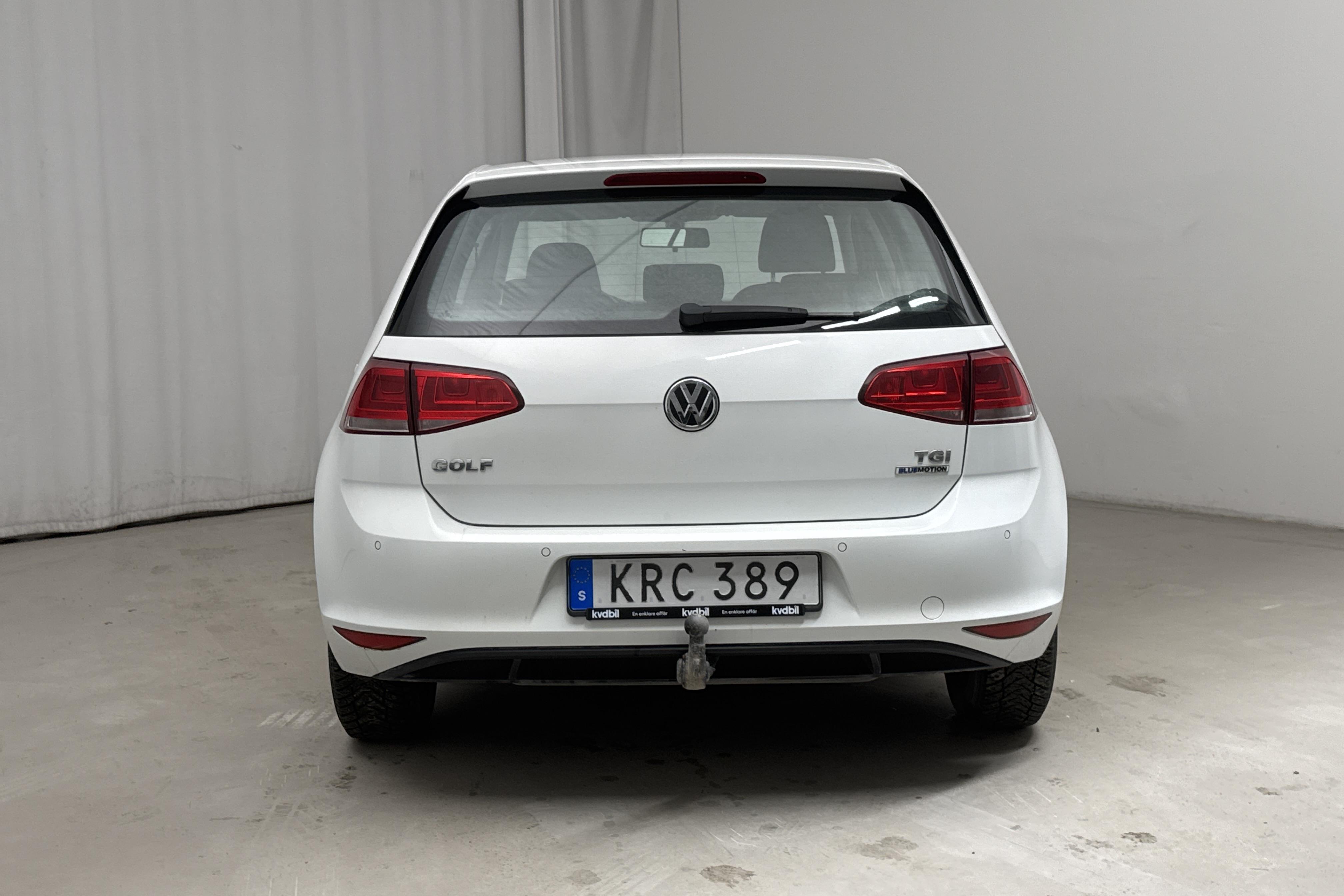 VW Golf VII 1.4 TGI 5dr (110hk) - 166 450 km - Manual - white - 2015