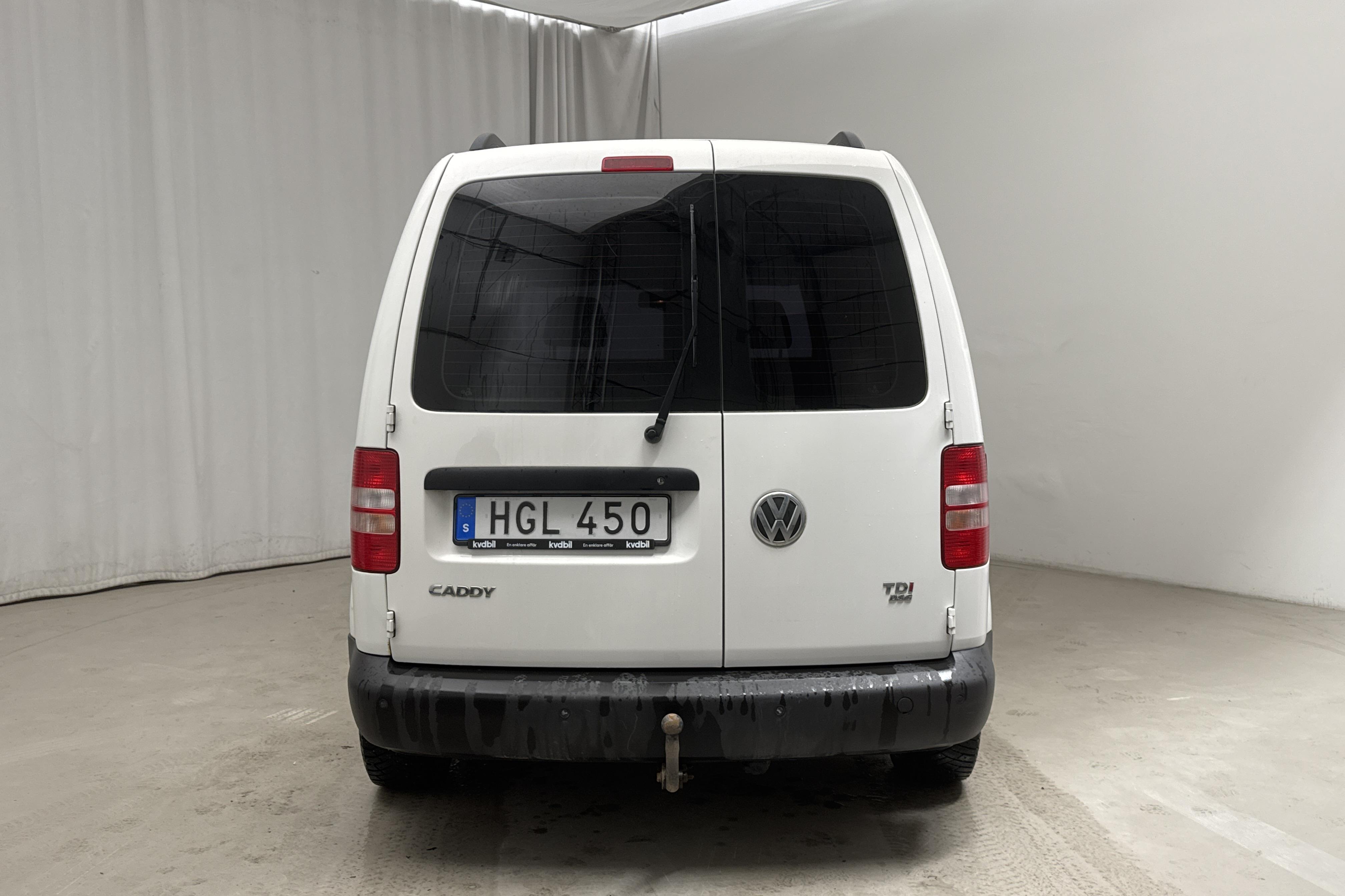 VW Caddy 1.6 TDI Skåp (102hk) - 190 870 km - Automaattinen - valkoinen - 2015