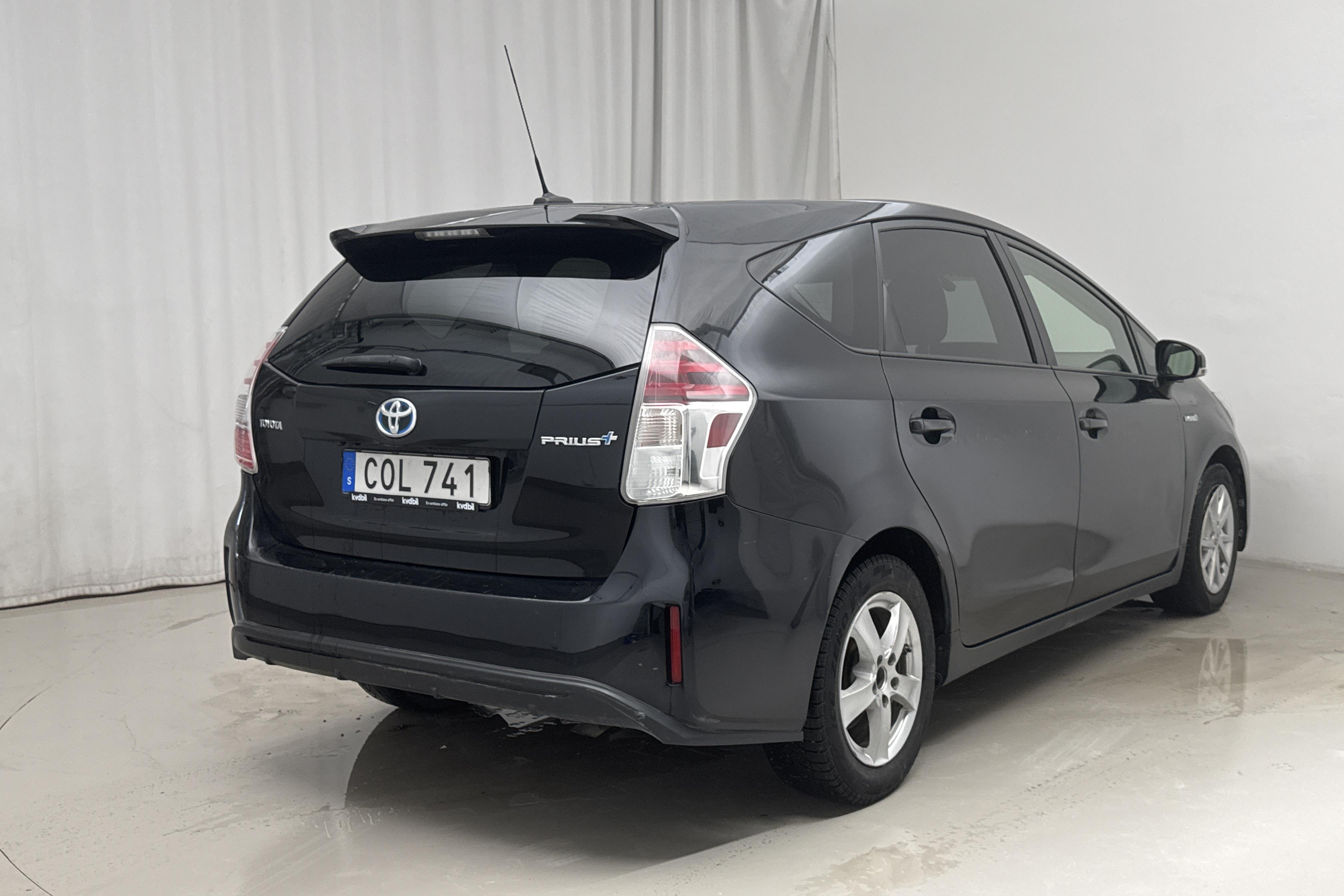 Toyota Prius+ 1.8 Hybrid (99hk) - 237 510 km - Automaatne - must - 2016