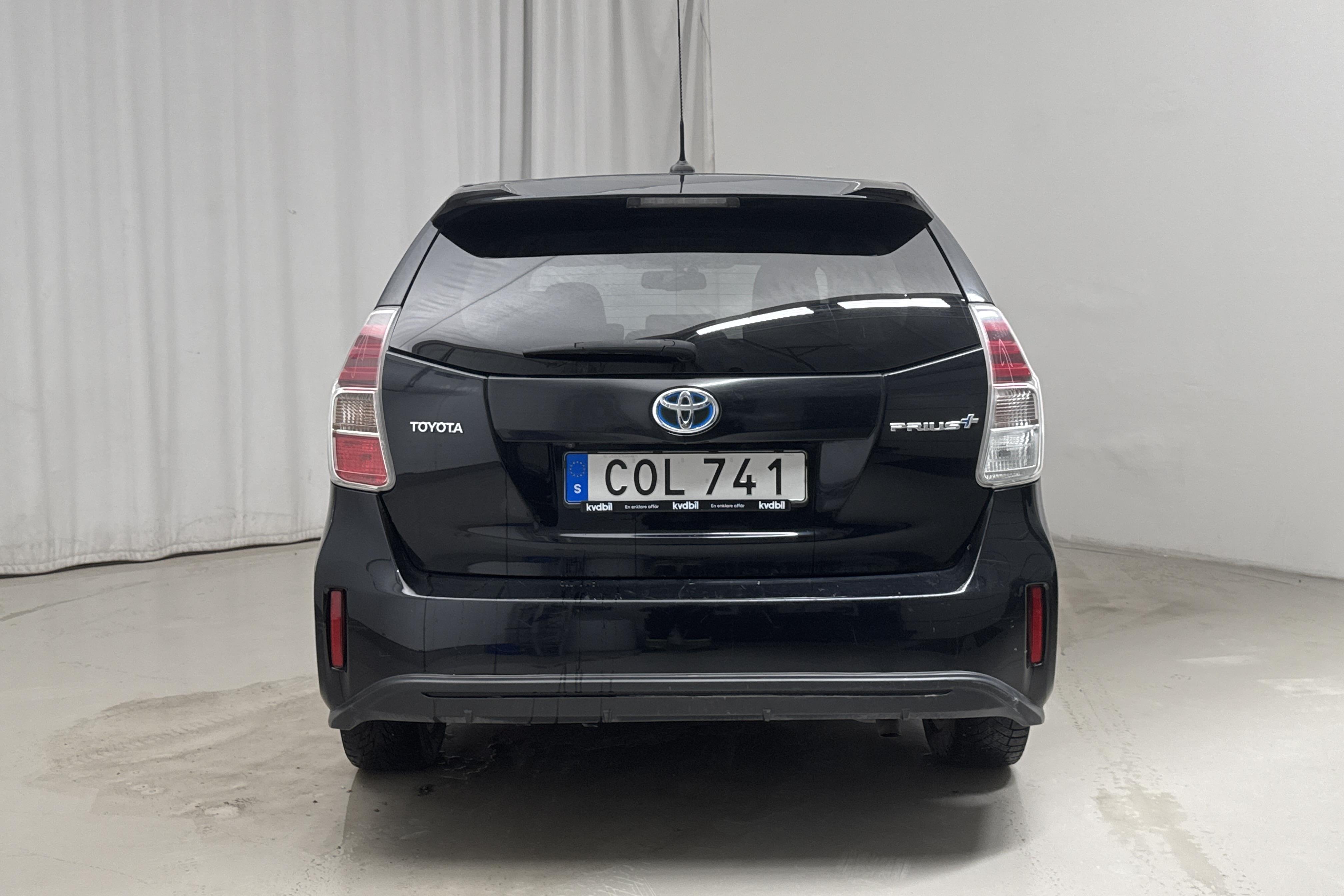 Toyota Prius+ 1.8 Hybrid (99hk) - 237 510 km - Automaatne - must - 2016