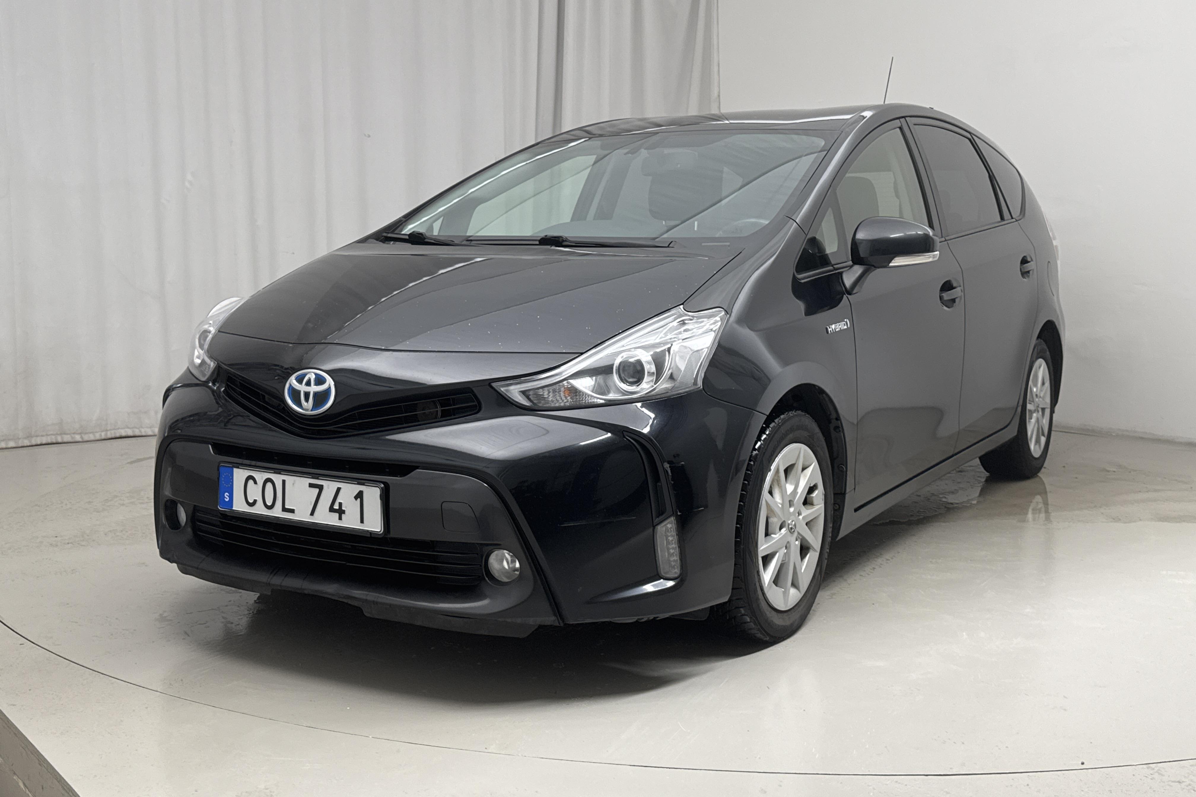 Toyota Prius+ 1.8 Hybrid (99hk) - 237 510 km - Automaatne - must - 2016