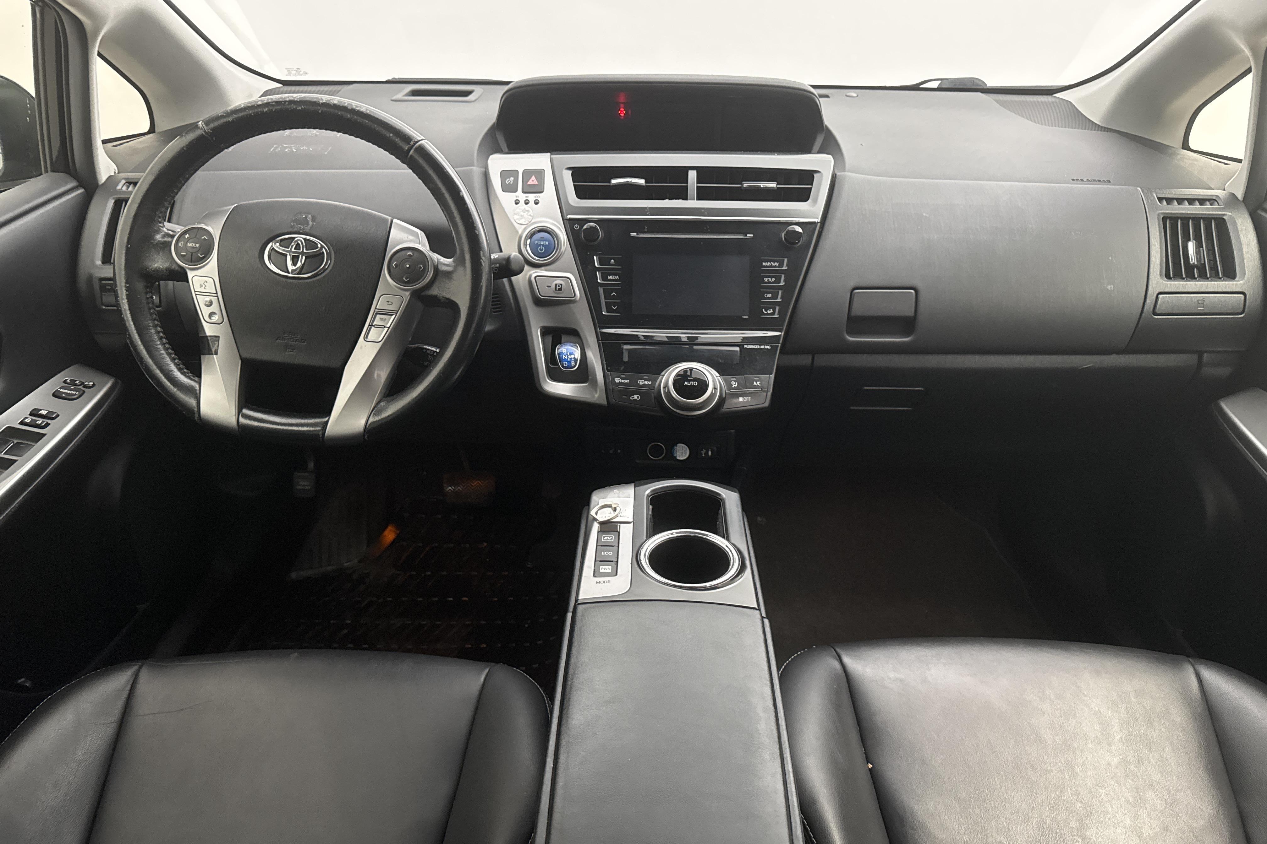 Toyota Prius+ 1.8 Hybrid (99hk) - 237 510 km - Automaatne - must - 2016