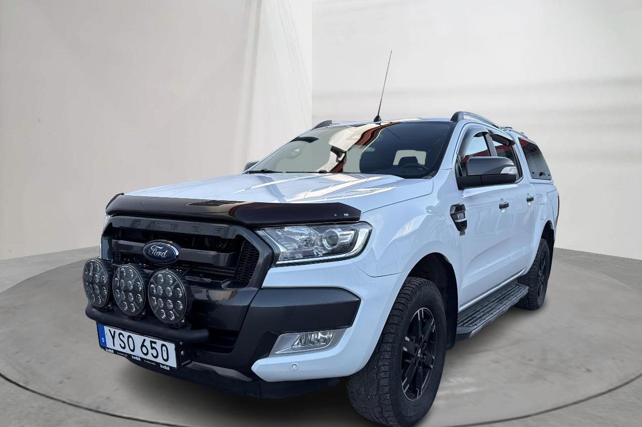 Ford Ranger 3.2 TDCi 4WD (200hk) - 149 650 km - Automaattinen - valkoinen - 2017