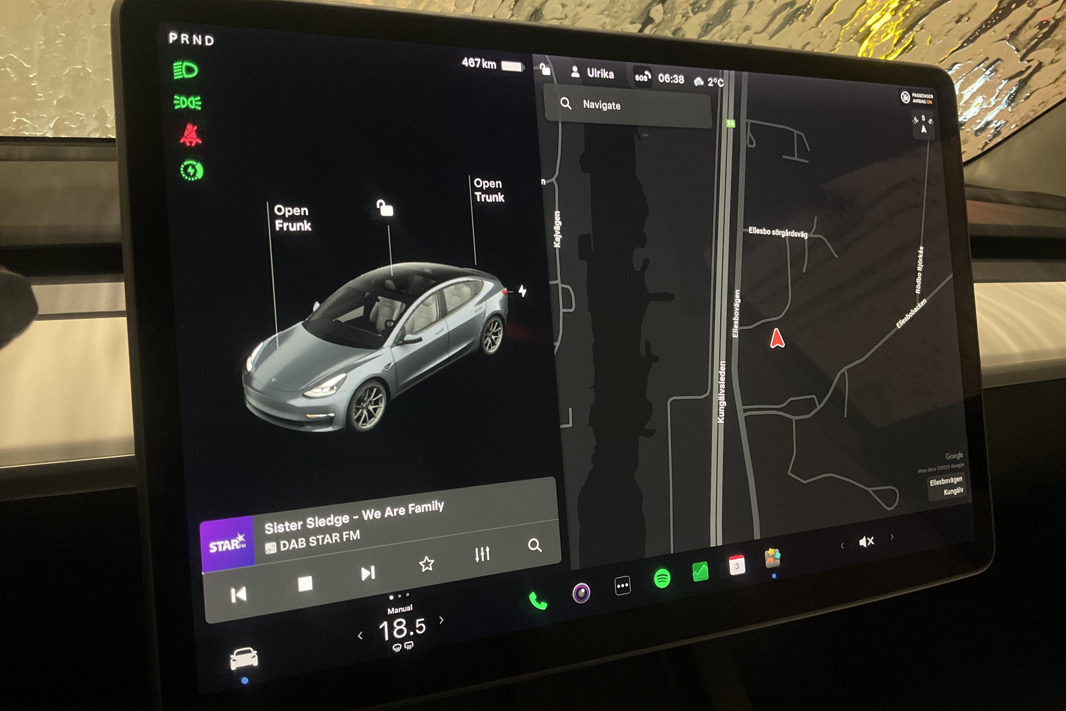 Tesla Model 3 Long Range Dual Motor AWD - 6 980 mil - Automat - grå - 2021