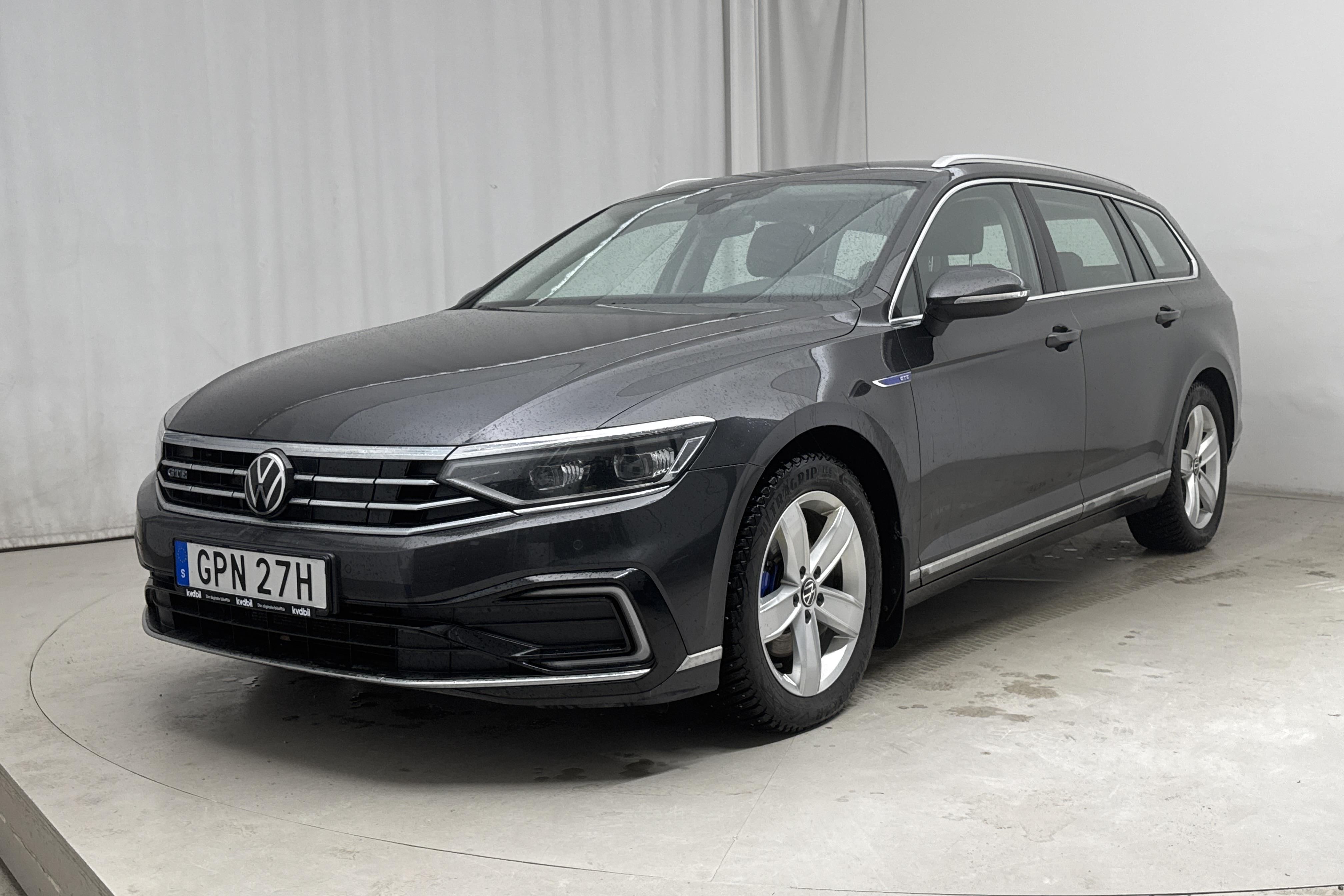 VW Passat 1.4 GTE Sportscombi (218hk) - 60 210 km - Automatic - Dark Grey - 2021