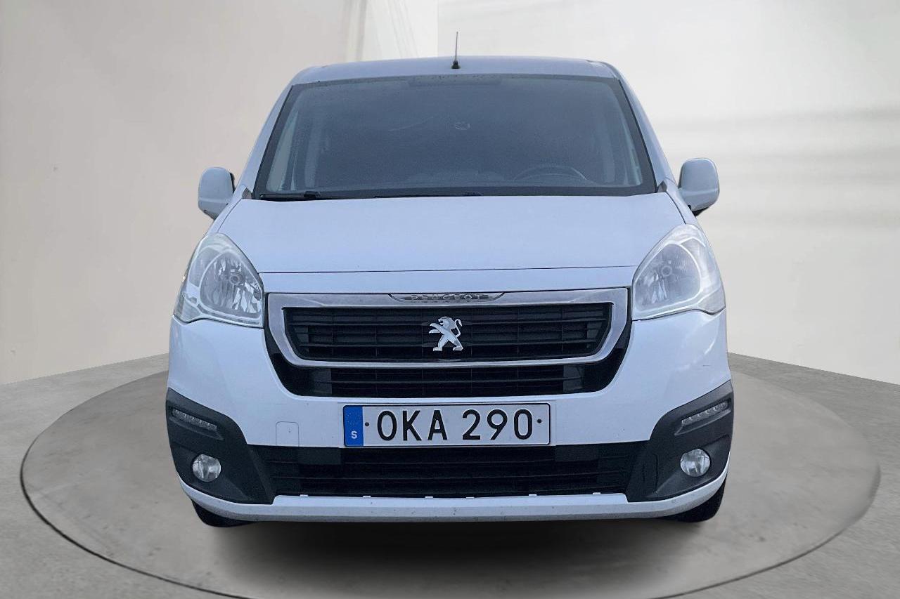 Peugeot Partner 1.6 BlueHDI Skåp (100hk) - 124 830 km - Manuaalinen - valkoinen - 2016