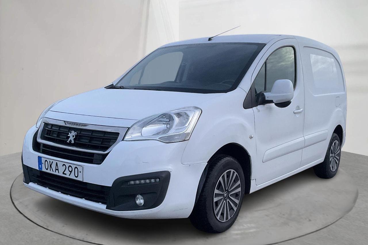 Peugeot Partner 1.6 BlueHDI Skåp (100hk) - 124 830 km - Manuaalinen - valkoinen - 2016