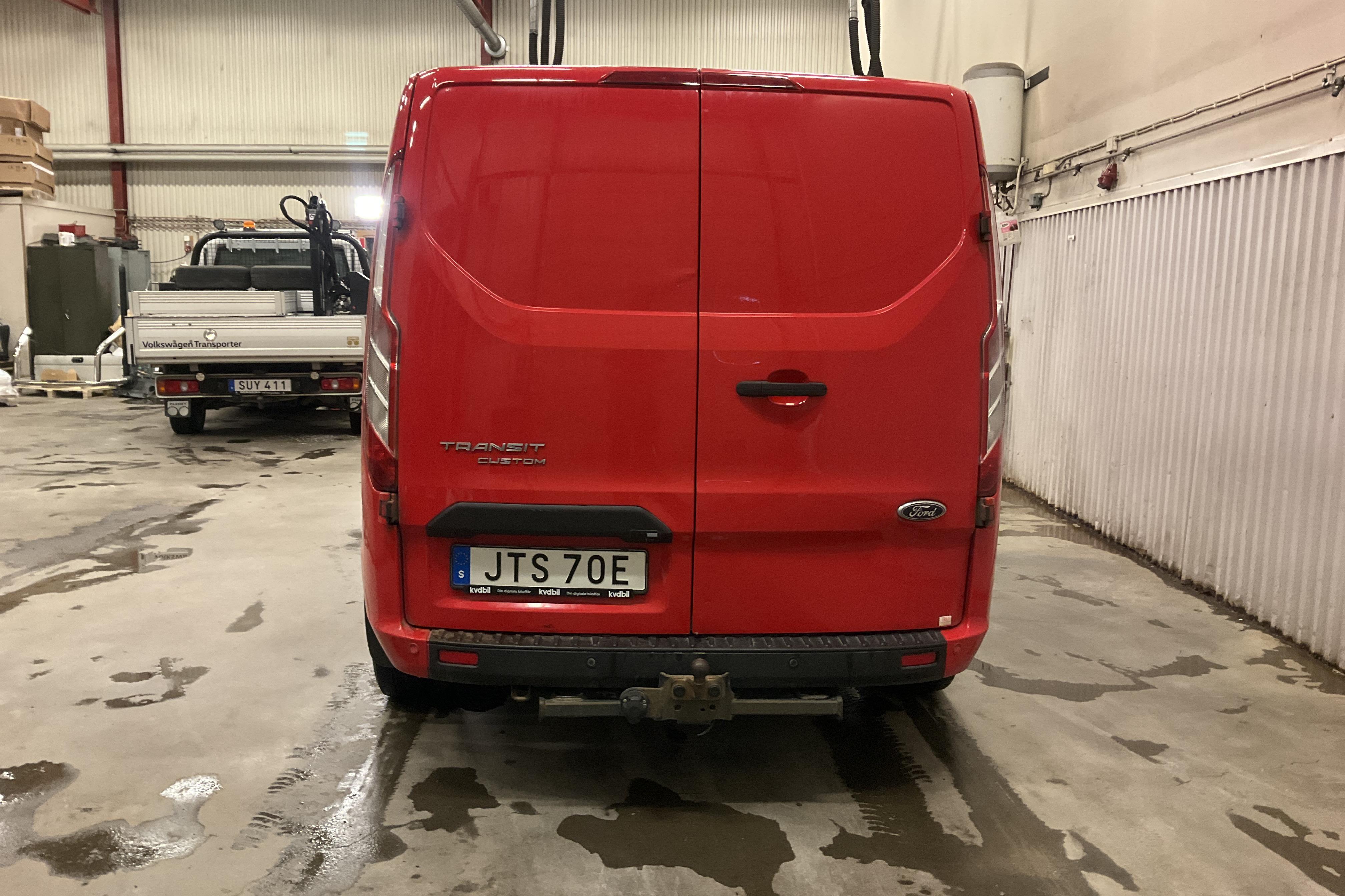 Ford Transit Custom 290 (130hk) - 20 810 mil - Automat - röd - 2019