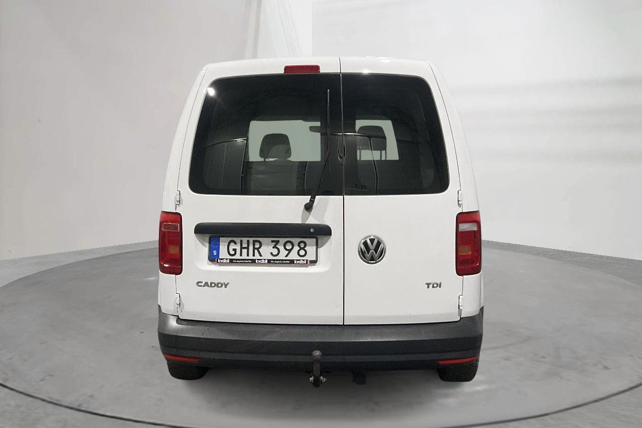 VW Caddy 2.0 TDI Skåp (102hk) - 98 680 km - Automaatne - valge - 2017