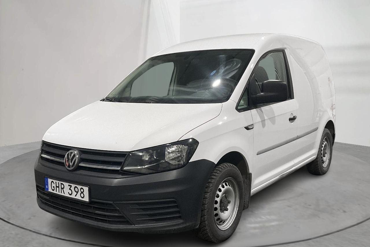 VW Caddy 2.0 TDI Skåp (102hk) - 98 680 km - Automaatne - valge - 2017