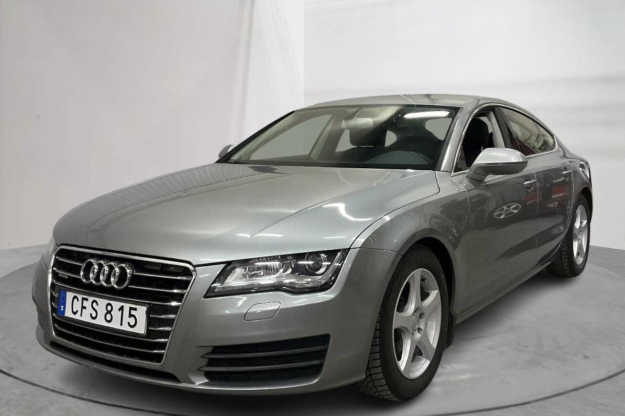 Audi A7 3.0 TDI Sportback quattro (204hk) - 205 570 km - Automatic - gray - 2014