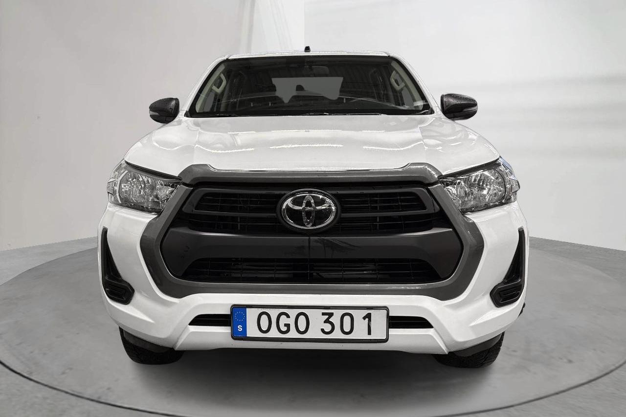 Toyota Hilux 2.4 D 4WD (150hk) - 86 080 km - Manuaalinen - valkoinen - 2022