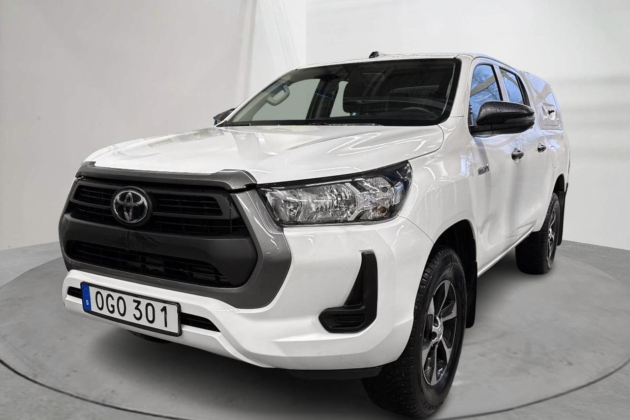 Toyota Hilux 2.4 D 4WD (150hk) - 86 080 km - Manuaalinen - valkoinen - 2022