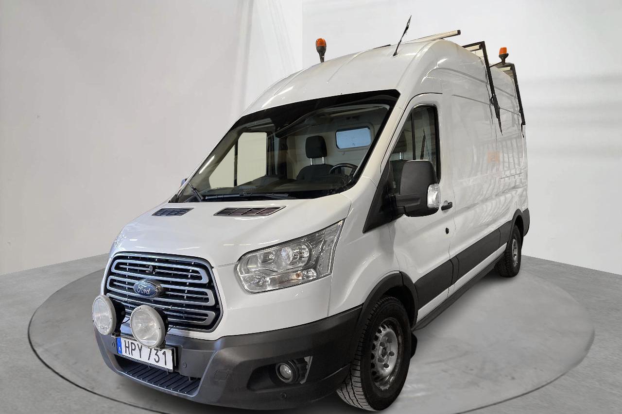 Ford Transit 350 2.2 TDCi Skåp AWD (125hk) - 14 106 mil - Manuell - vit - 2015