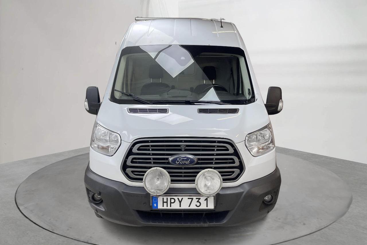 Ford Transit 350 2.2 TDCi Skåp AWD (125hk) - 14 106 mil - Manuell - vit - 2015