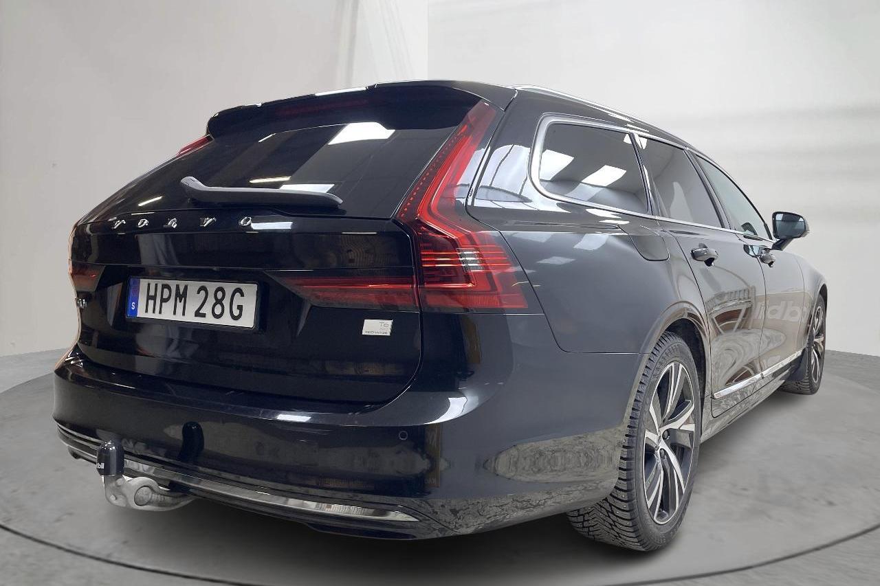 Volvo V90 T6 AWD Recharge (340hk) - 7 870 mil - Automat - svart - 2022