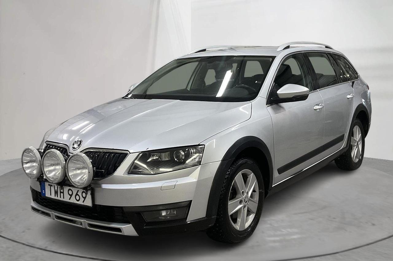 Skoda Octavia Scout II 2.0 TDI 4X4 (150hk) - 187 350 km - Manual - silver - 2015