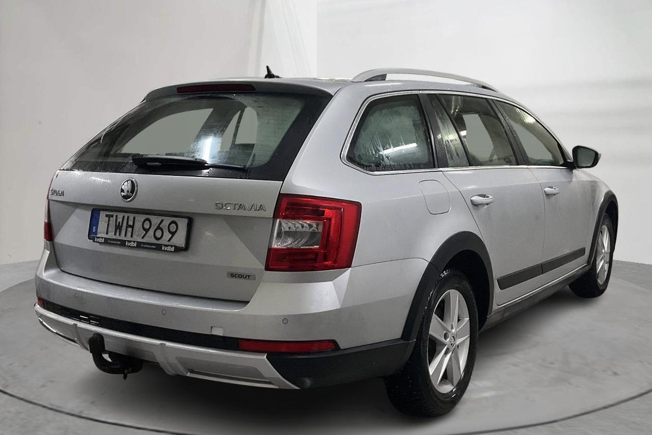 Skoda Octavia Scout II 2.0 TDI 4X4 (150hk) - 187 350 km - Manual - silver - 2015