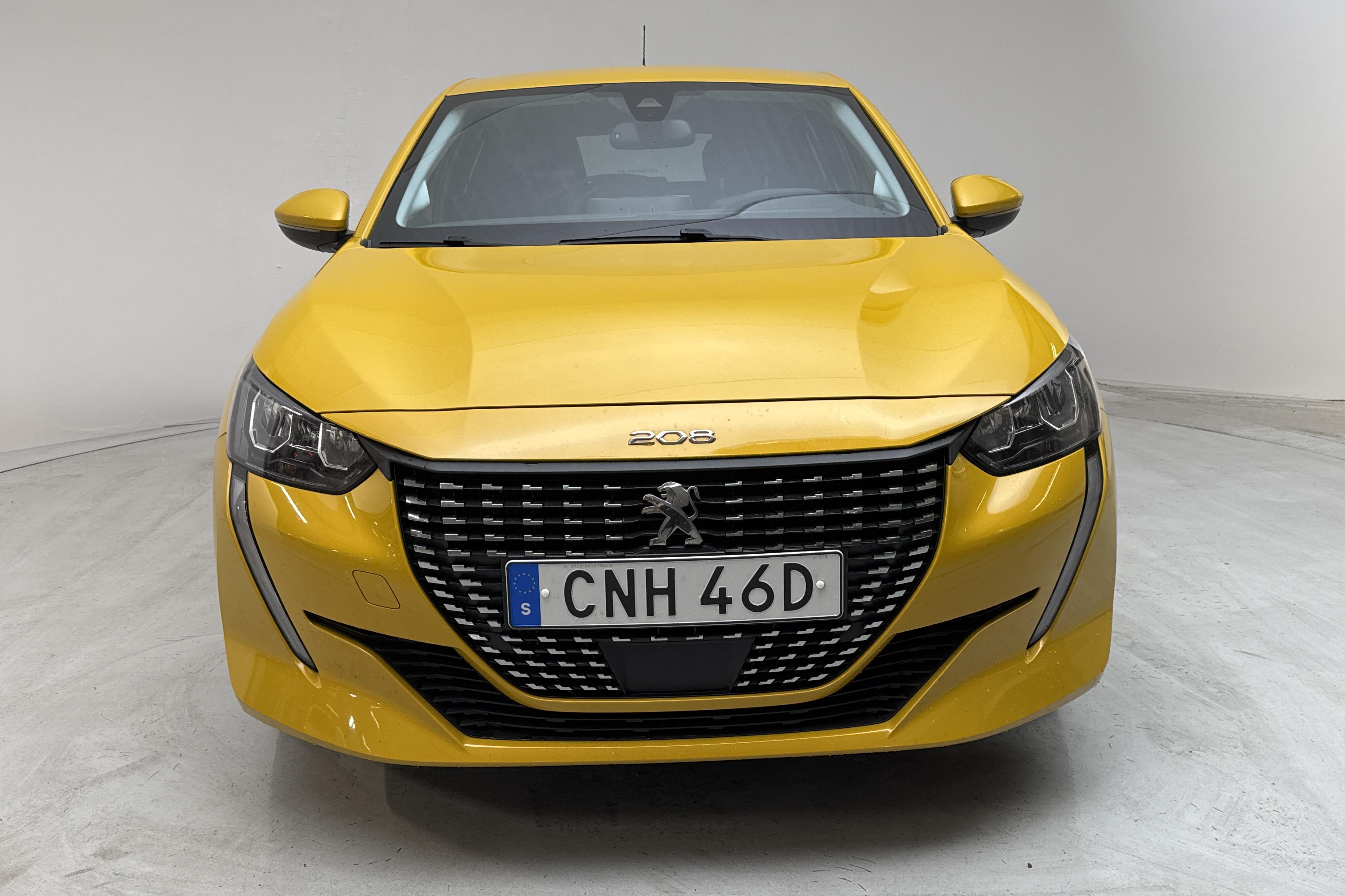 Peugeot 208 1.2 PureTech 5dr (100hk) - 44 570 km - Automatic - yellow - 2021