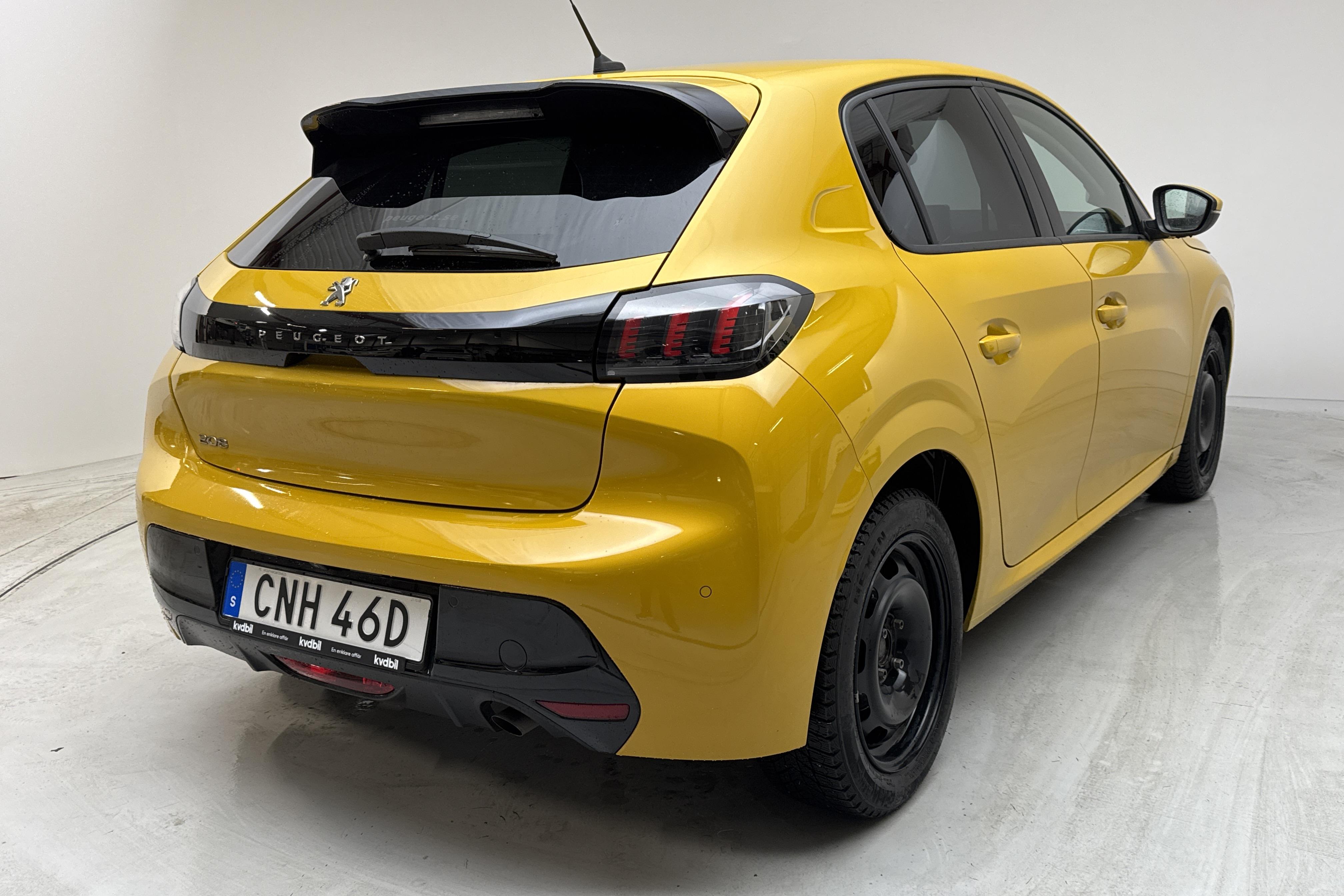 Peugeot 208 1.2 PureTech 5dr (100hk) - 44 570 km - Automatic - yellow - 2021