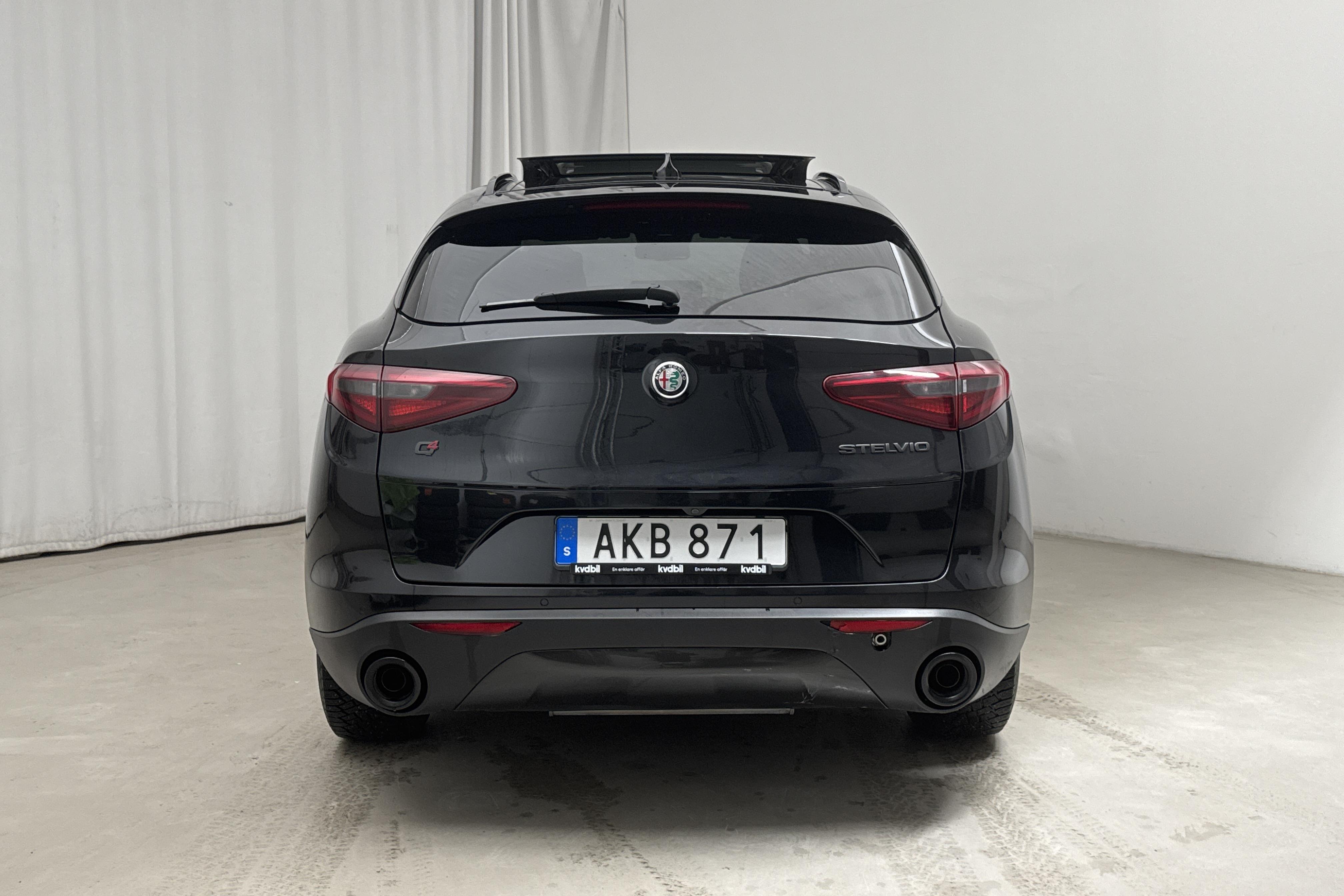 Alfa Romeo Stelvio 2.0 AWD (280hk) - 112 740 km - Automatyczna - czarny - 2019