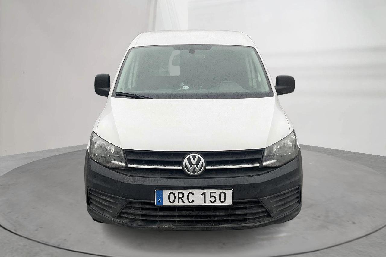 VW Caddy 1.6 TDI Skåp (102hk) - 8 659 mil - Automat - vit - 2016