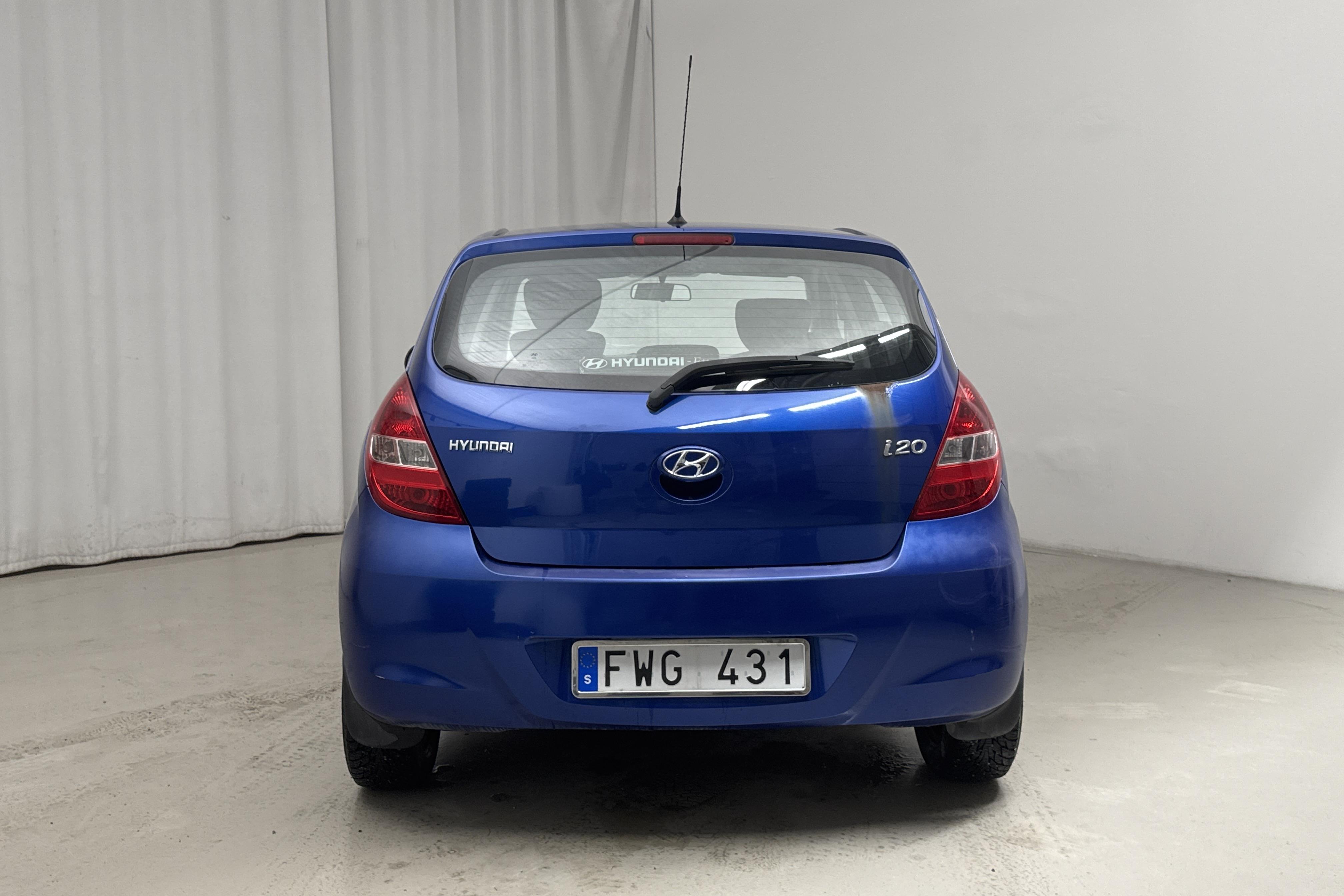 Hyundai i20 1.4 (100hk) - 12 071 mil - Manuell - blå - 2009