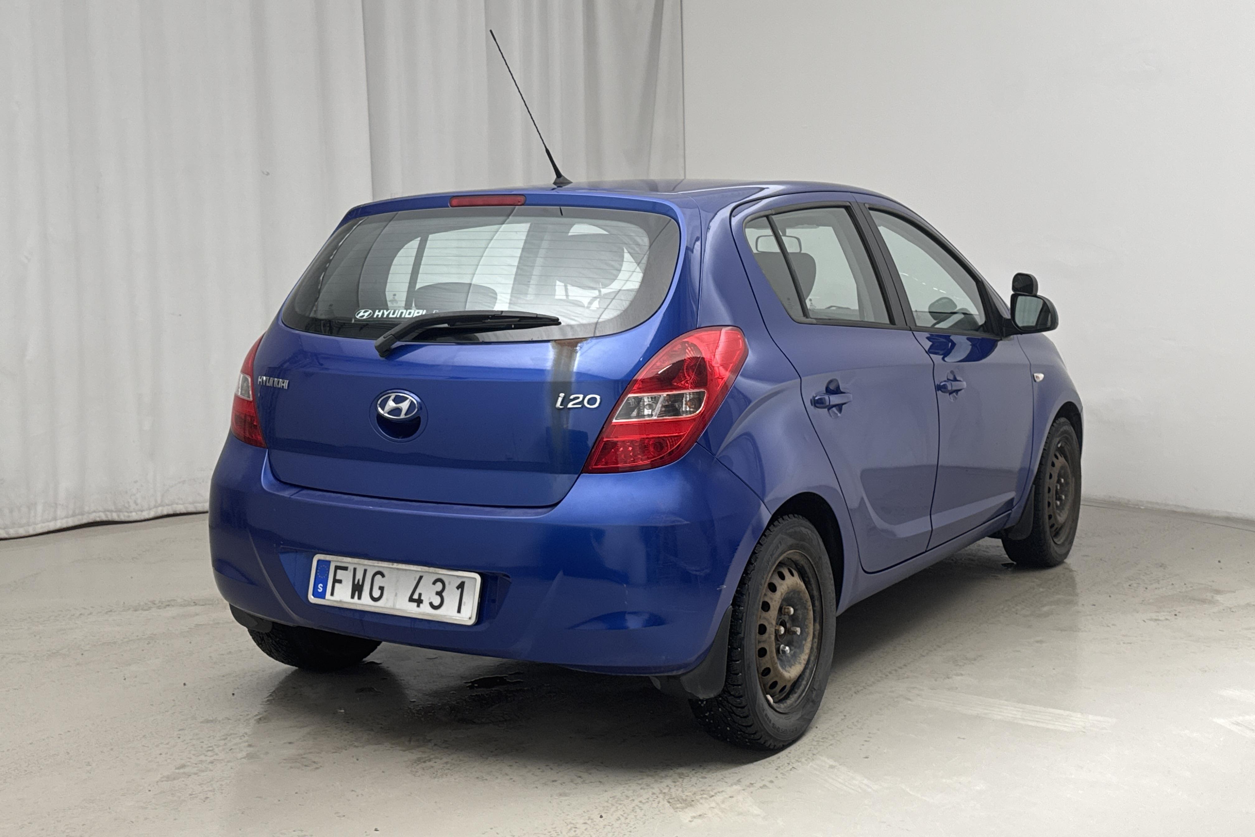 Hyundai i20 1.4 (100hk) - 12 071 mil - Manuell - blå - 2009