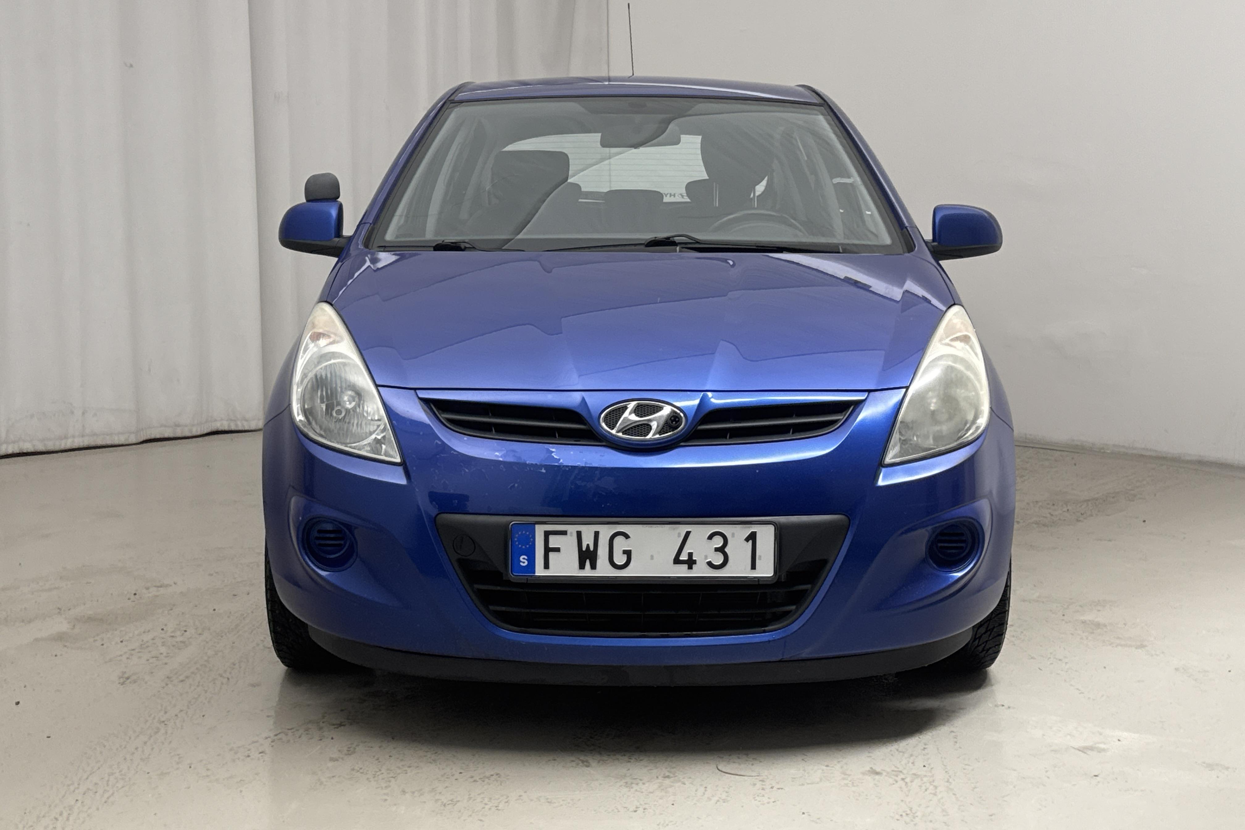 Hyundai i20 1.4 (100hk) - 12 071 mil - Manuell - blå - 2009