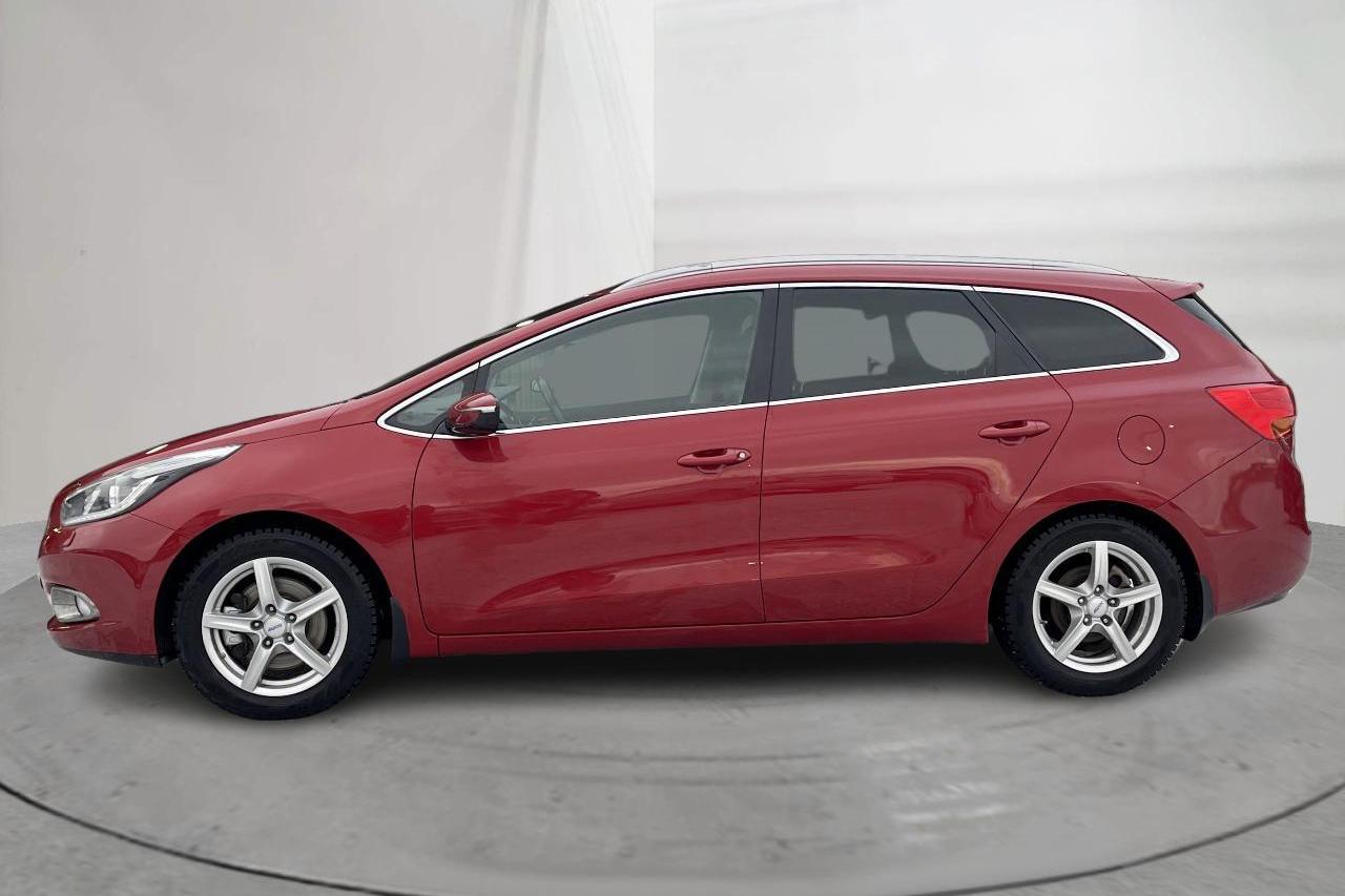 KIA Cee'd 1.6 SW (135hk) - 77 650 km - Käsitsi - punane - 2014