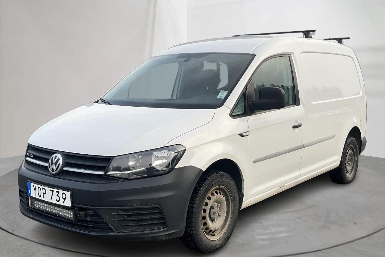 VW Caddy 2.0 TDI Maxi Skåp 4MOTION (122hk) - 92 900 km - Manualna - biały - 2018