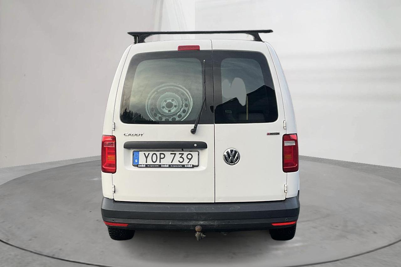 VW Caddy 2.0 TDI Maxi Skåp 4MOTION (122hk) - 92 900 km - Manualna - biały - 2018