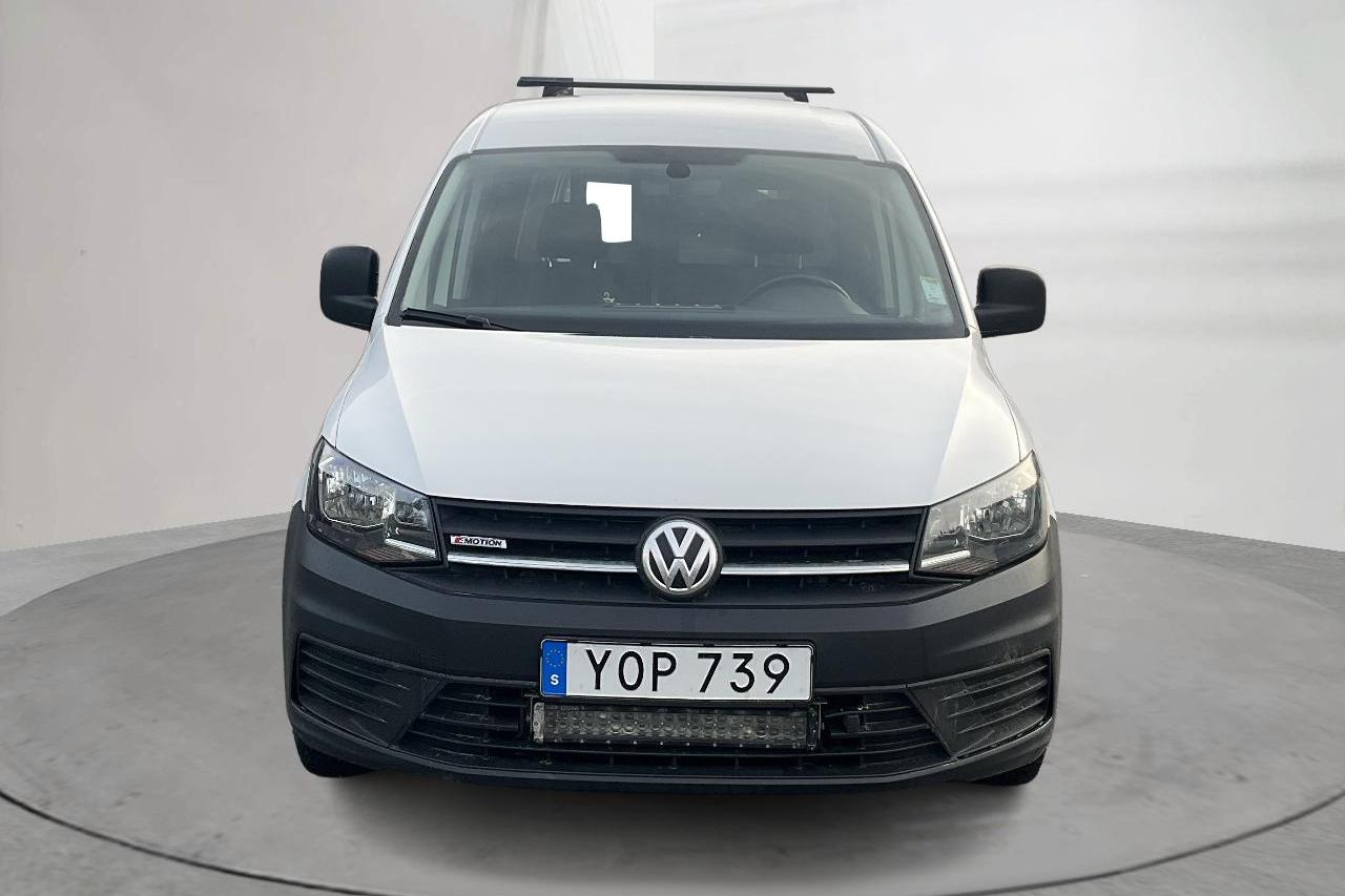 VW Caddy 2.0 TDI Maxi Skåp 4MOTION (122hk) - 92 900 km - Manualna - biały - 2018