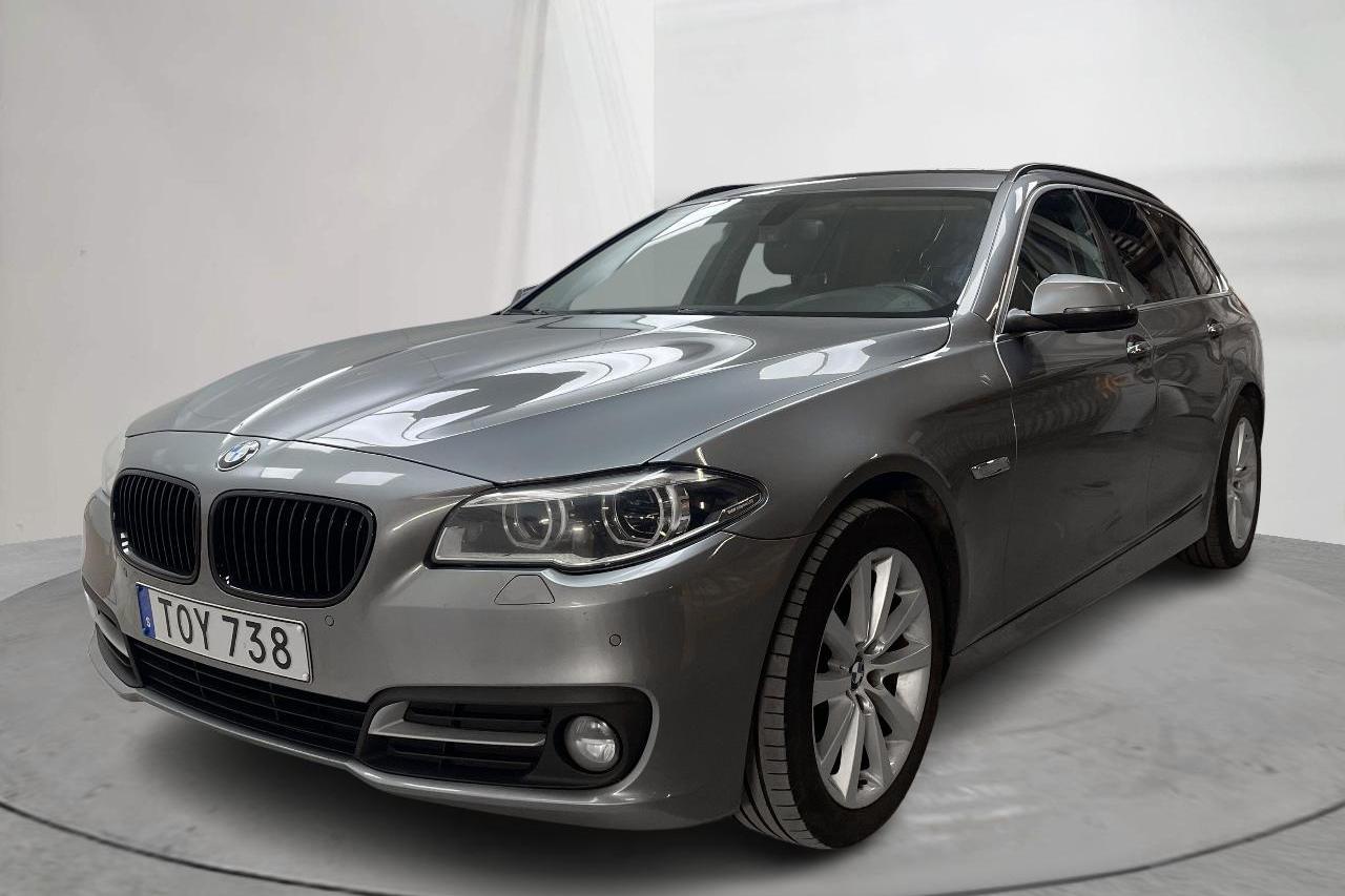 BMW 520d xDrive Touring, F11 (190hk) - 28 119 mil - Automat - grå - 2015