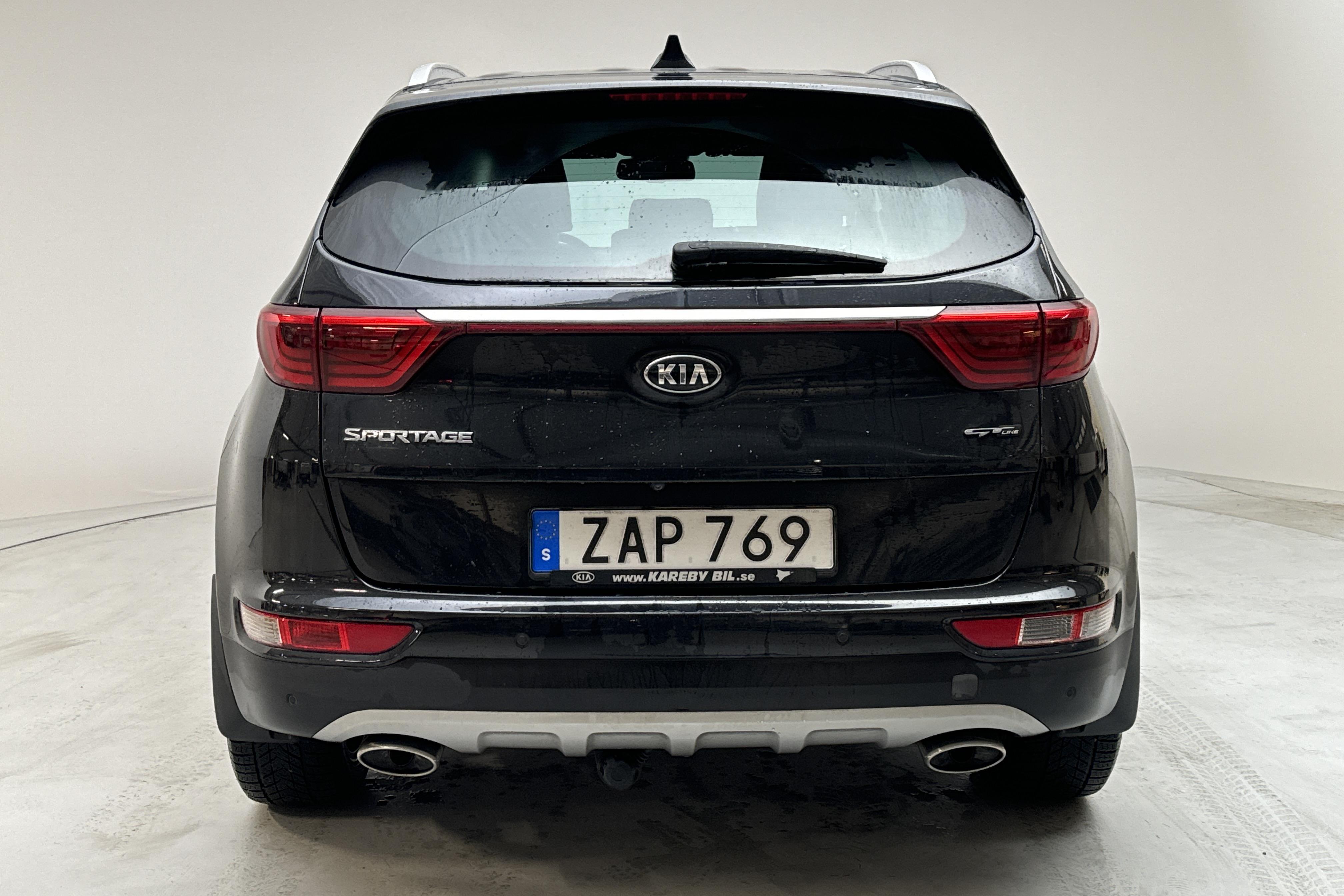 KIA Sportage 2.0 CRDi AWD (184hk) - 166 580 km - Automatyczna - czarny - 2017