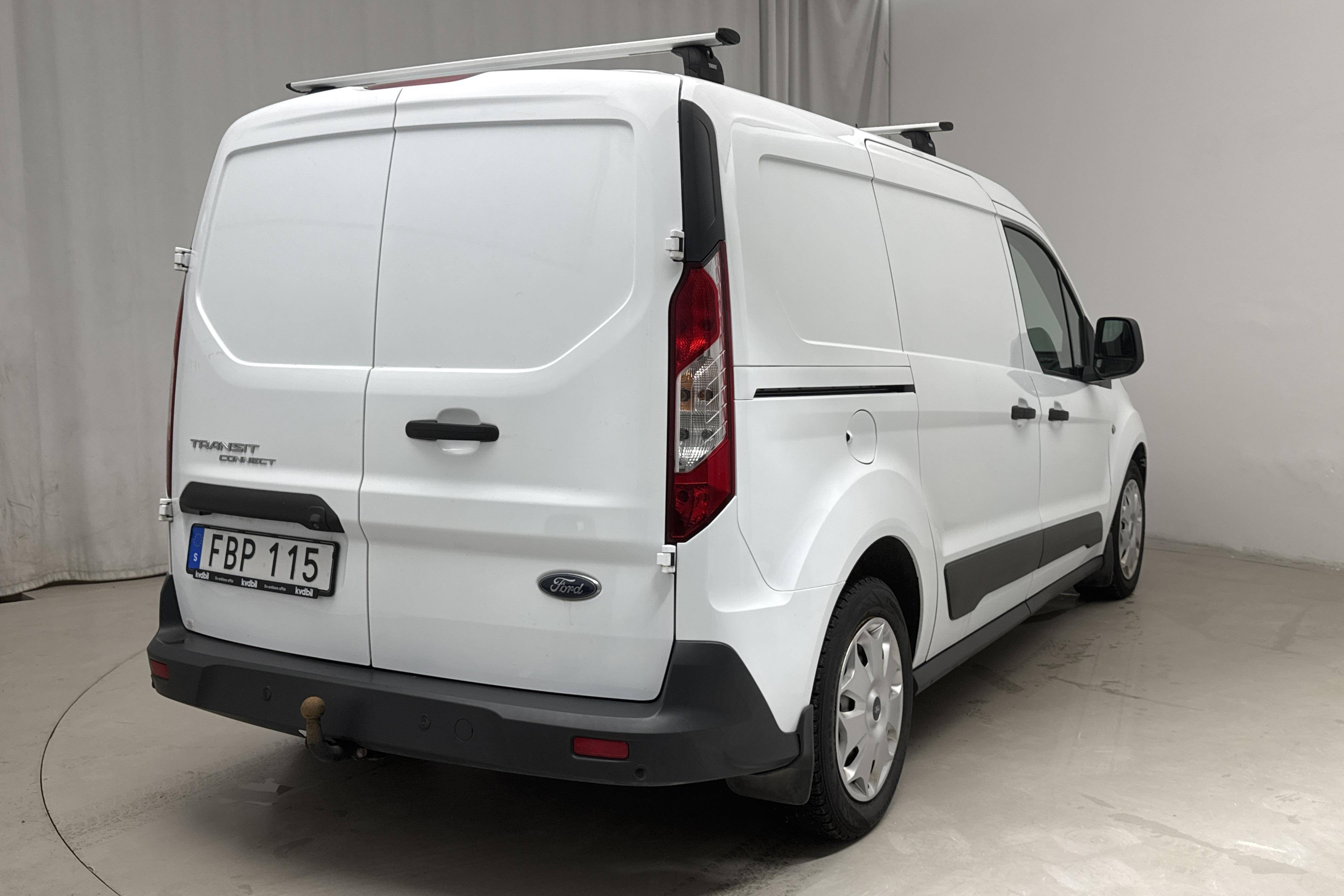 Ford Transit Connect 1.5 TDCi (100hk) - 74 340 km - Manualna - biały - 2018