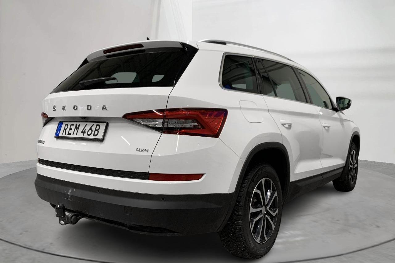 Skoda Kodiaq 2.0 TDI 4X4 (200hk) - 140 320 km - Automatyczna - biały - 2021