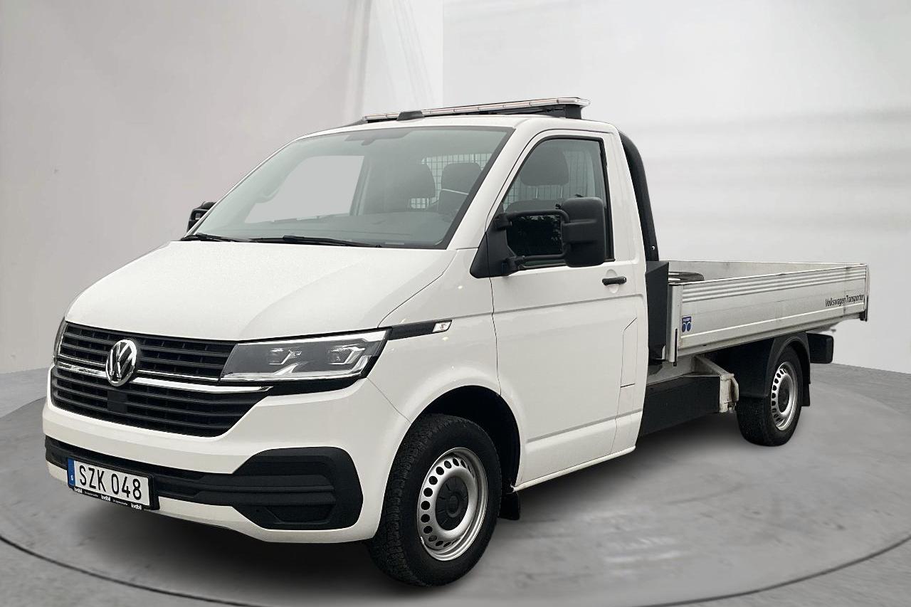 VW Transporter T6 2.0 TDI BMT (150hk) - 21 320 km - Automatyczna - biały - 2023