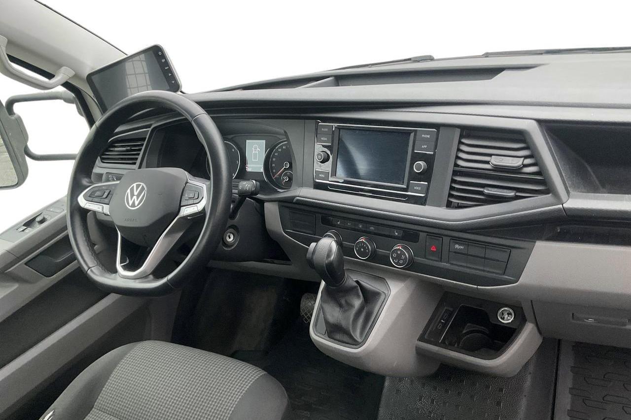 VW Transporter T6 2.0 TDI BMT (150hk) - 21 320 km - Automatyczna - biały - 2023